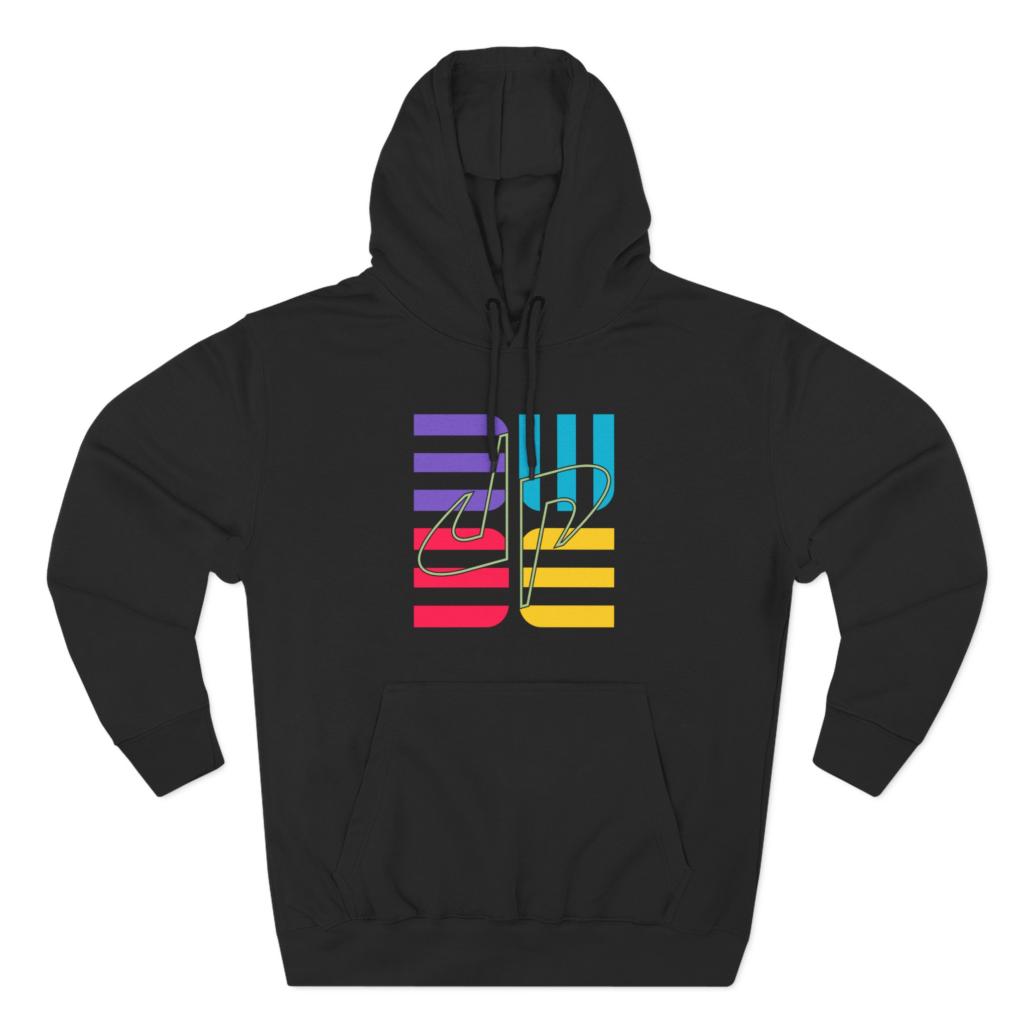 Dude Perfect Neon Champ Three-Panel Fleece Hoodie - Image 7