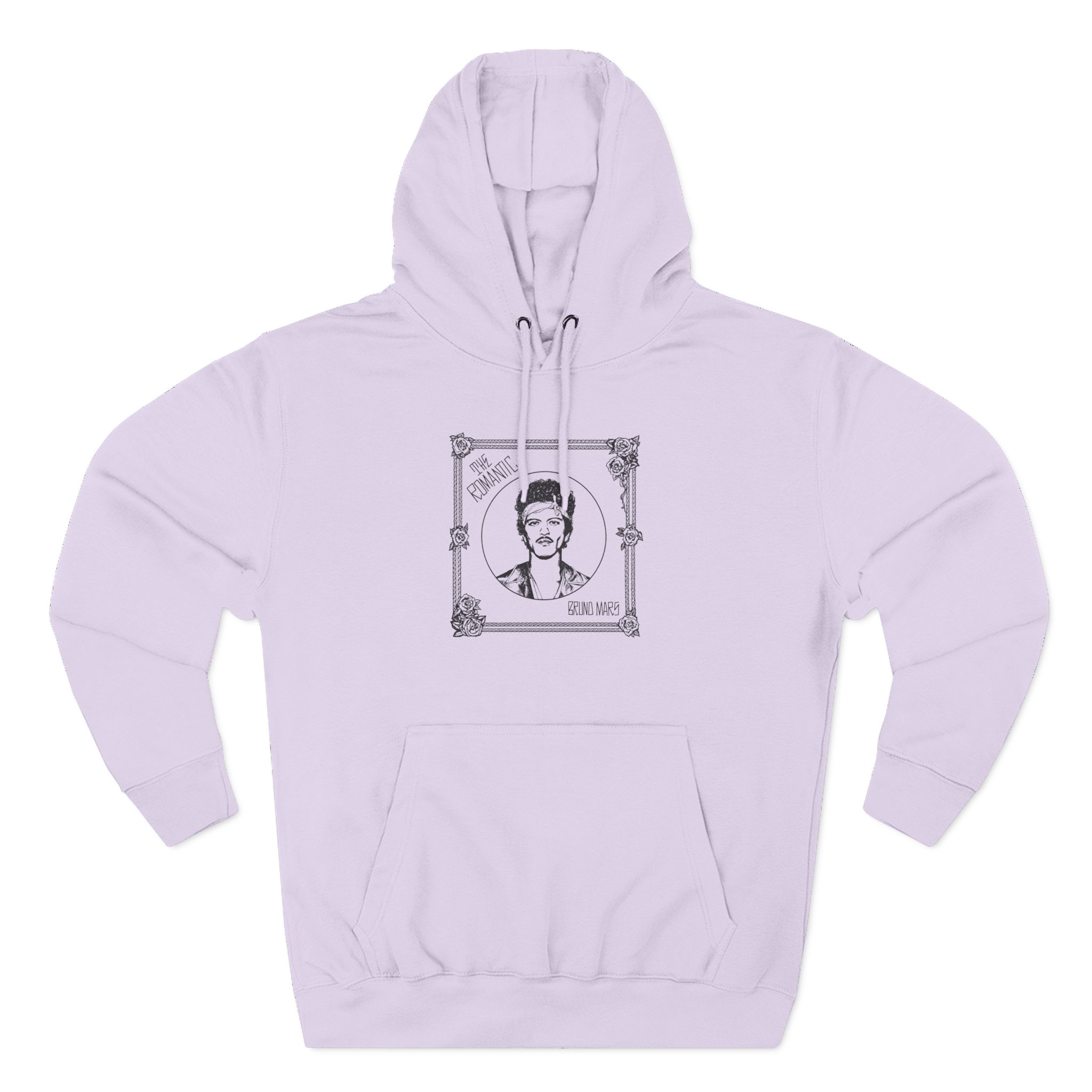 Bruno Mars the Romantic Tour Three-Panel Fleece Hoodie - Image 11
