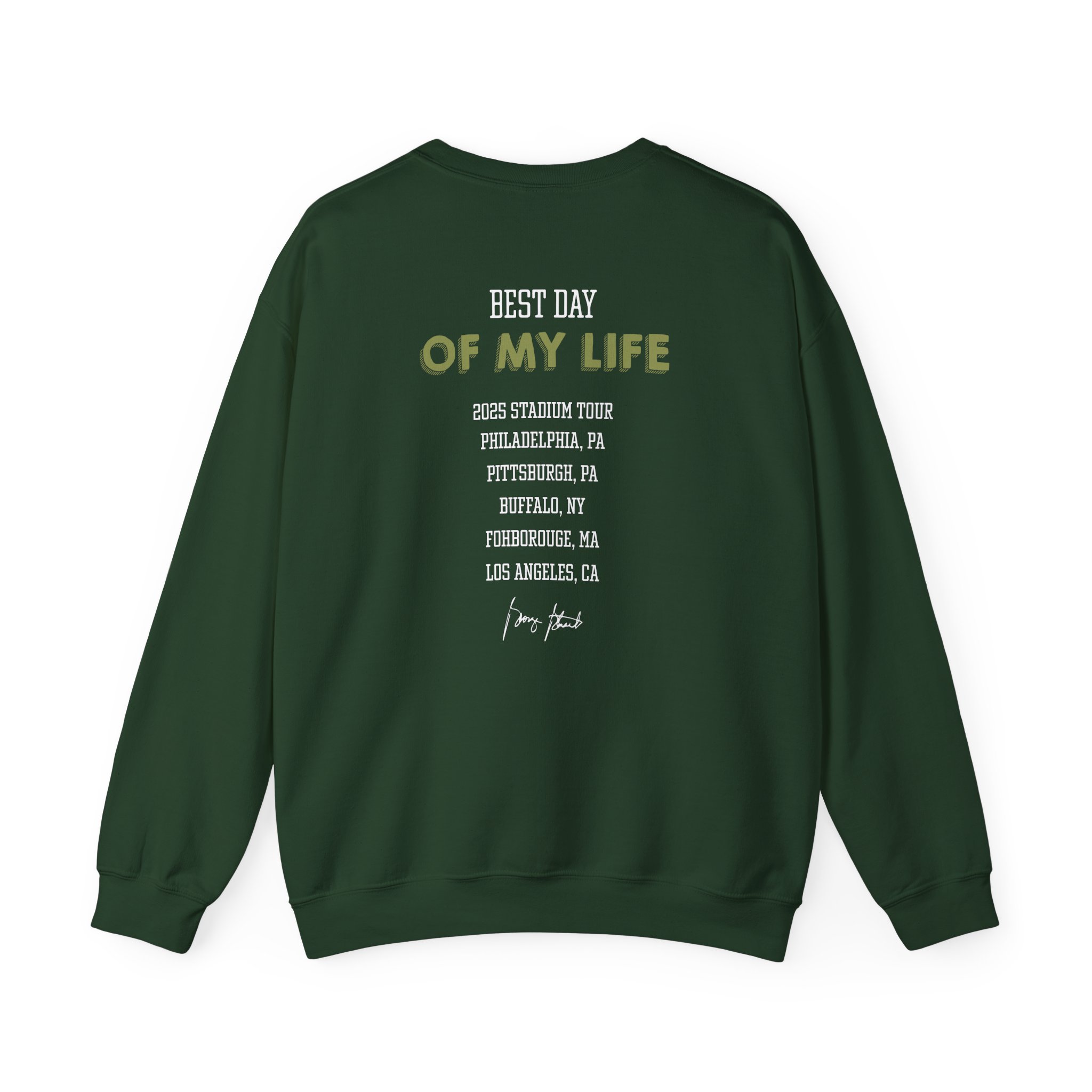 George Strait Best Day of My Life Unisex Heavy Blend™ Crewneck Sweatshirt - Image 8