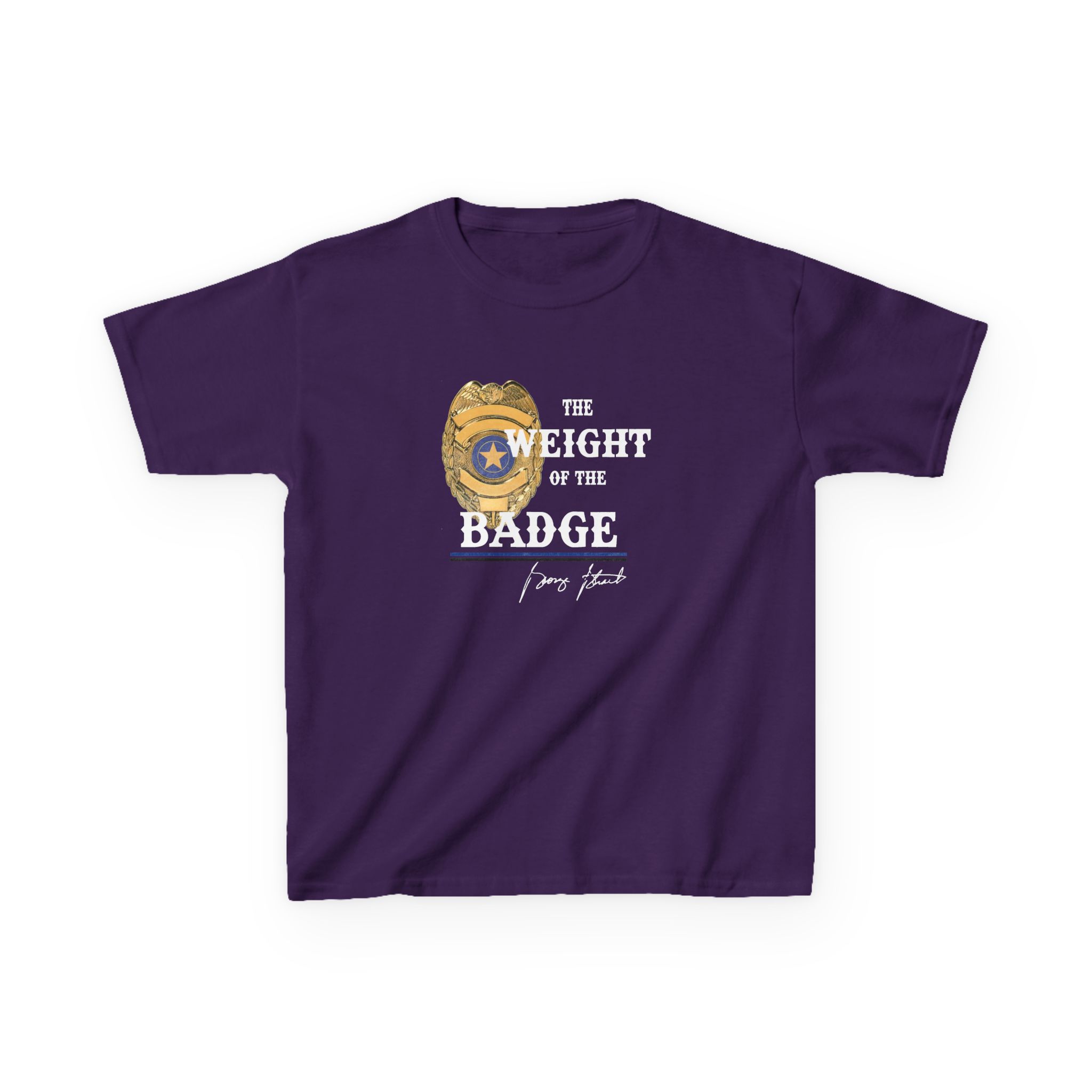 Kids George Strait Gold Badge Heavy Cotton™ Tee - Image 11
