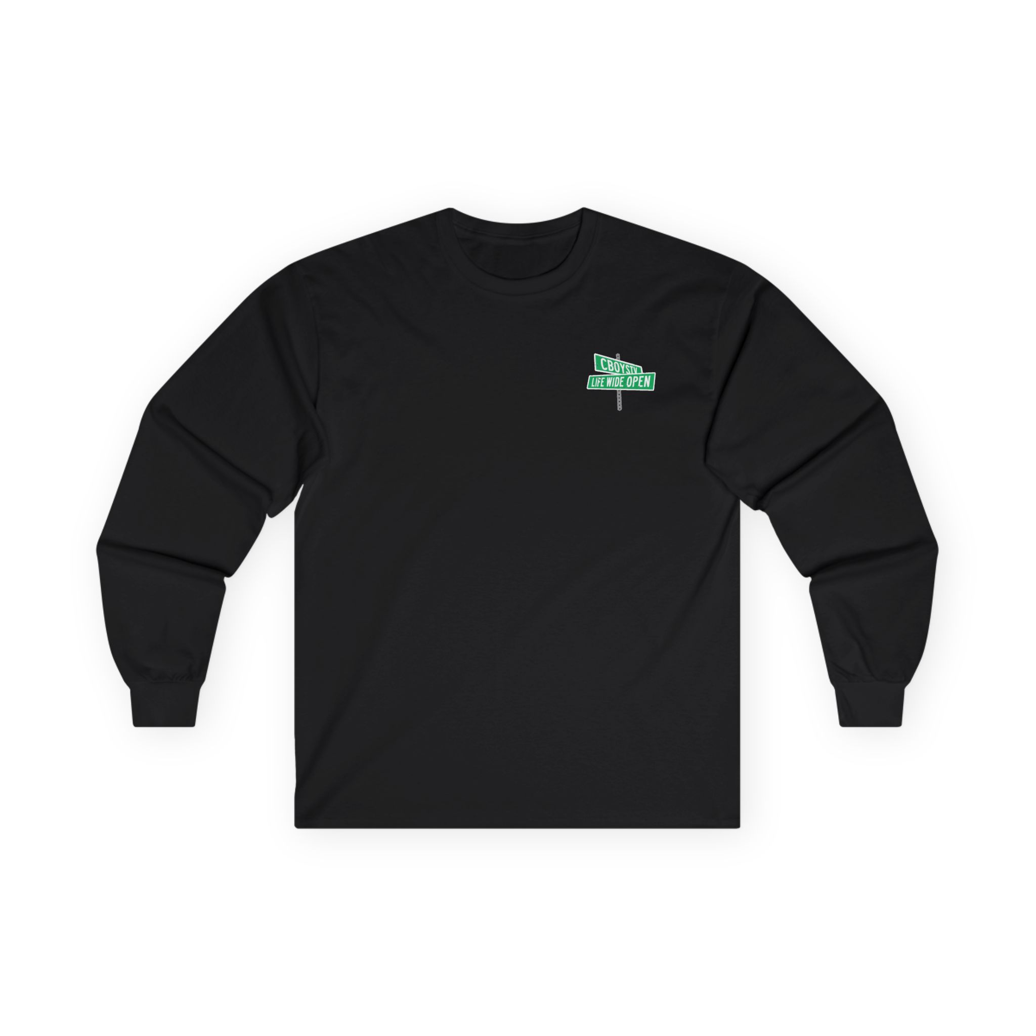Cboystv Street Sign Unisex Ultra Cotton Long Sleeve Tee