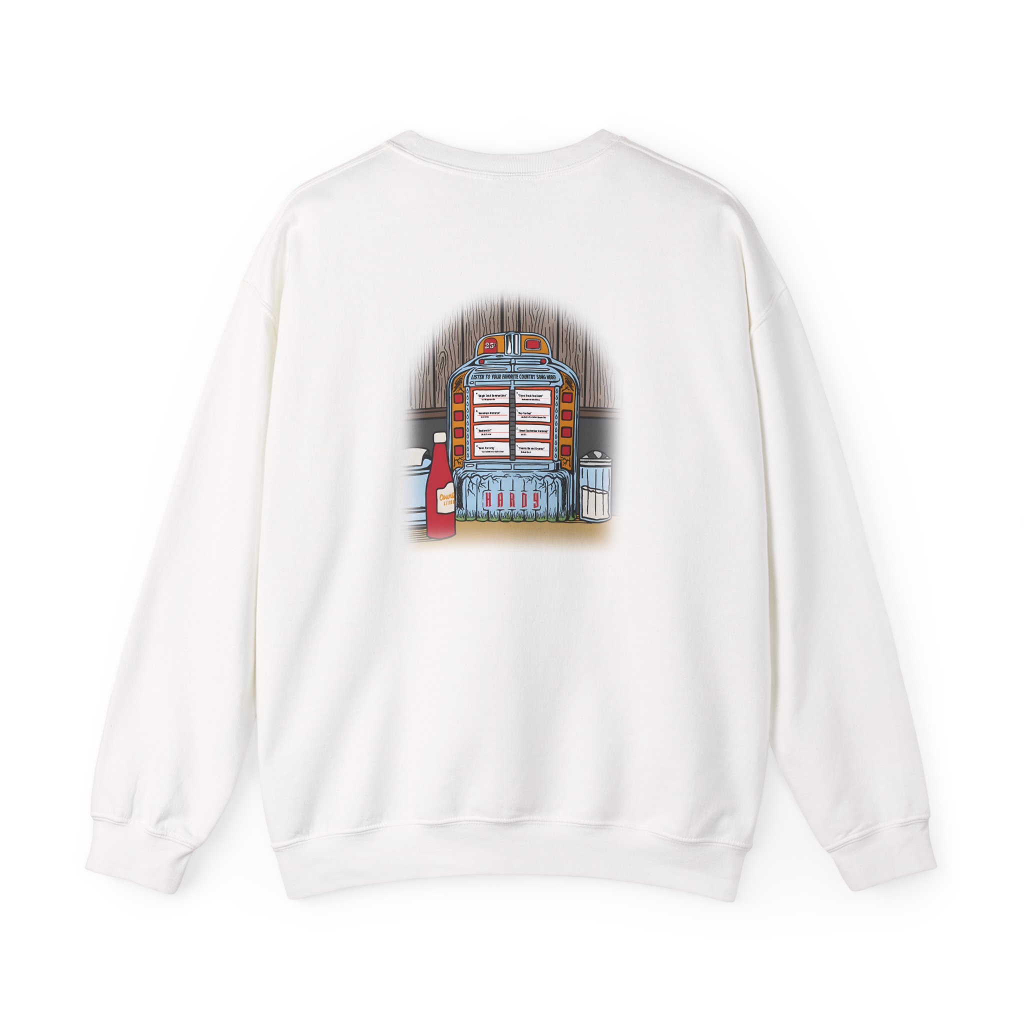 Hd Favorite Country Song Unisex Heavy Blend™ Crewneck Sweatshirt - Image 2
