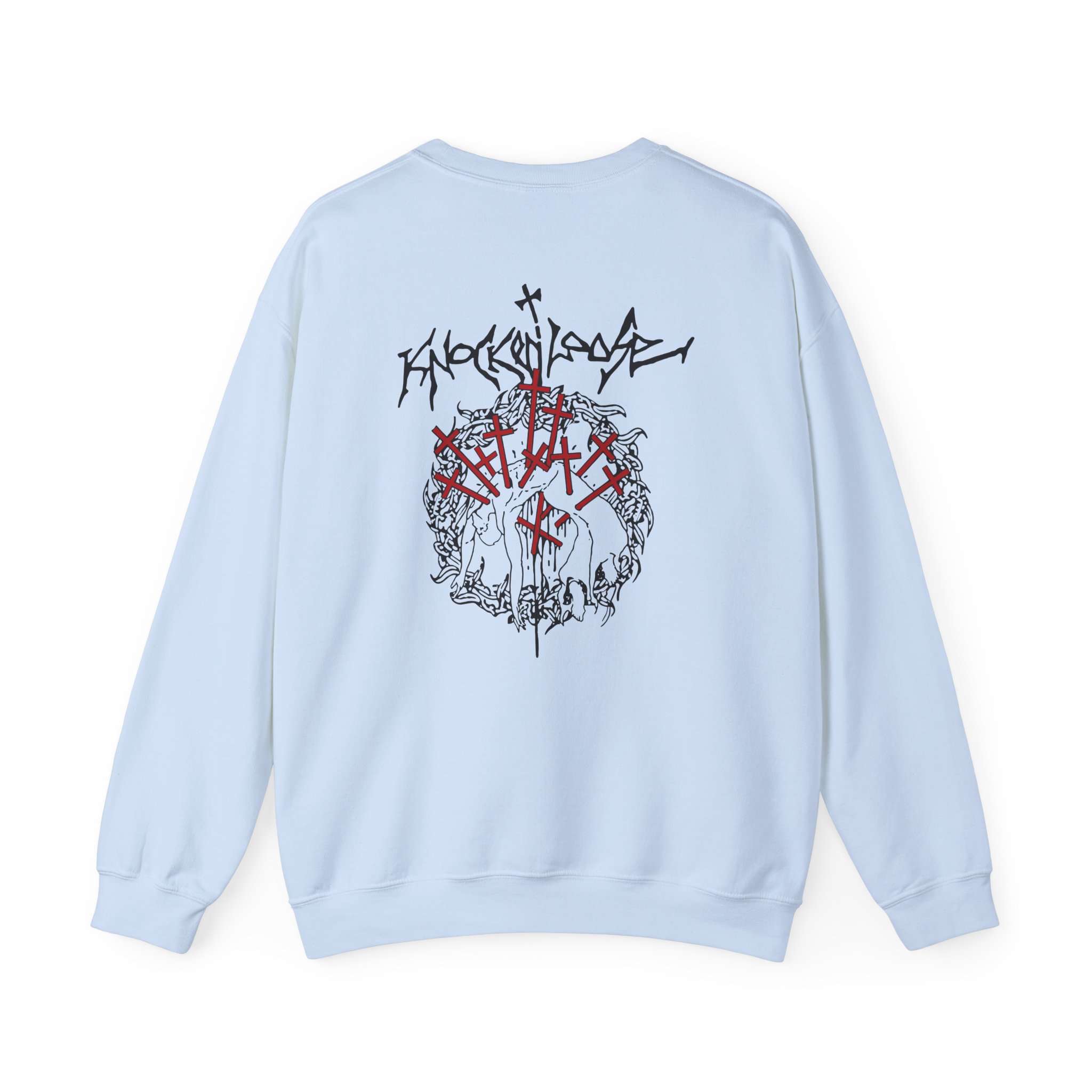 Knocked Loose Otak Ash Unisex Heavy Blend™ Crewneck Sweatshirt - Image 10