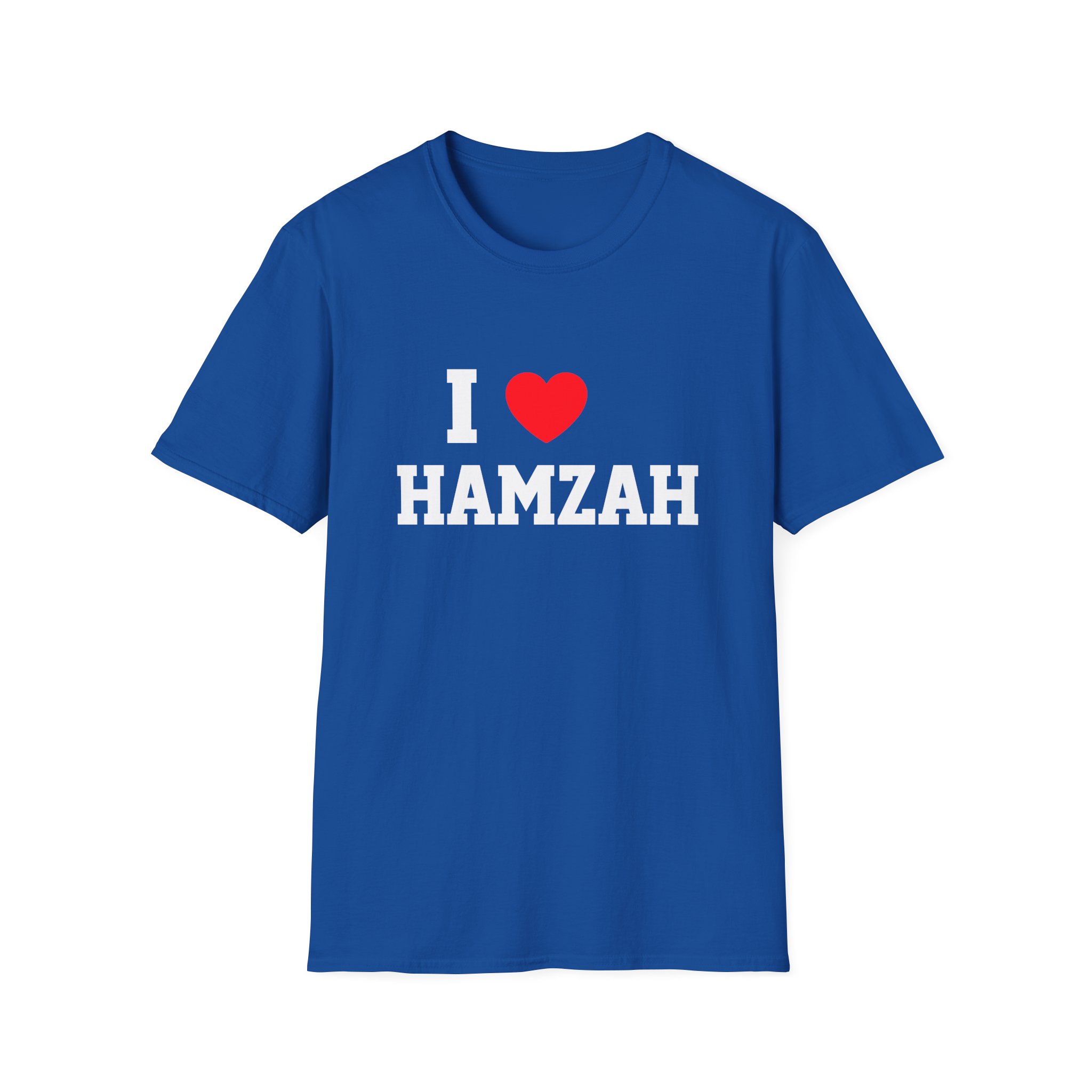 Hamza Love Unisex Softstyle T-Shirt - Image 15