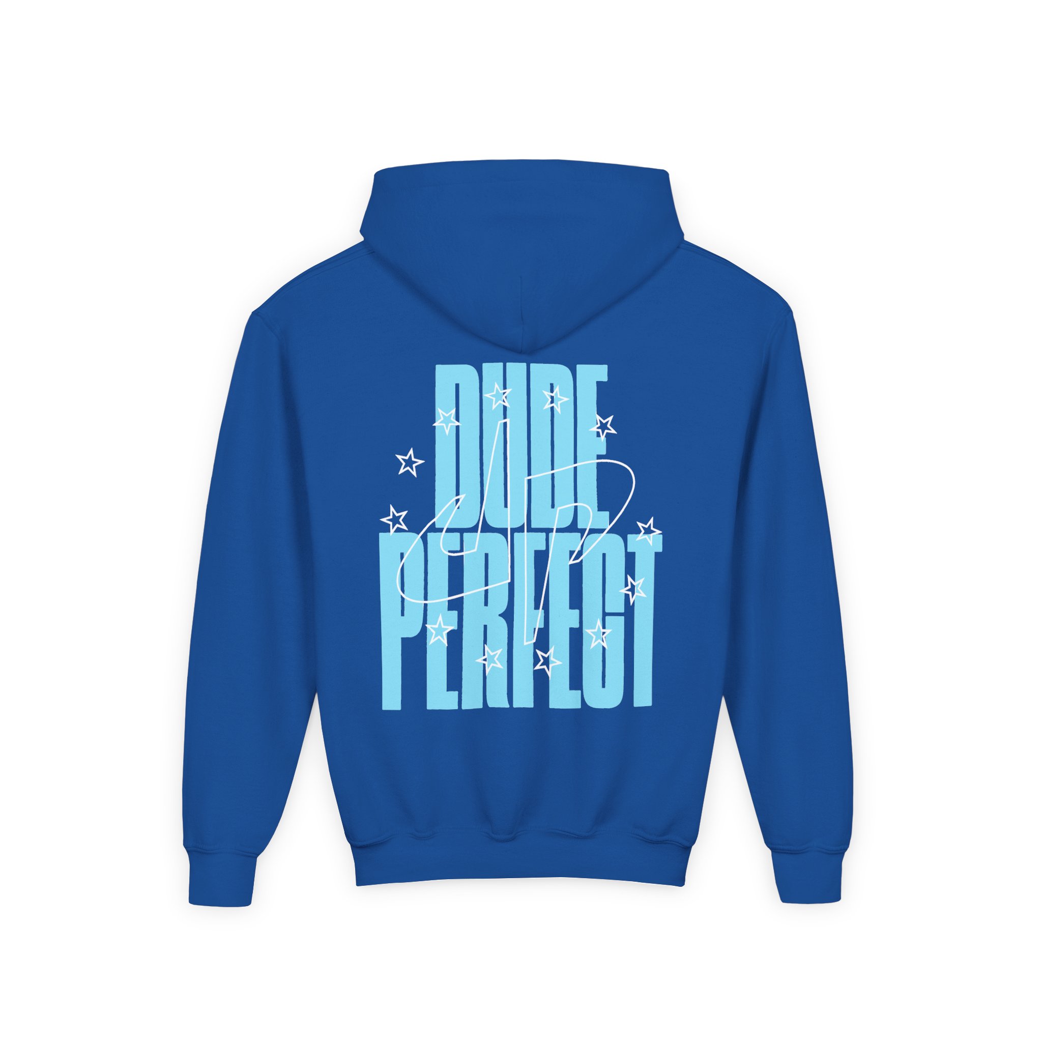 Dude Perfect All Star Youth Heavy Blend Hooded Sweatshirt - Image 2