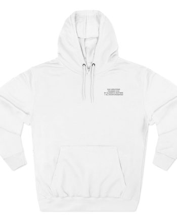 Slander Gud Vibrations Graffiti Three-Panel Fleece Hoodie