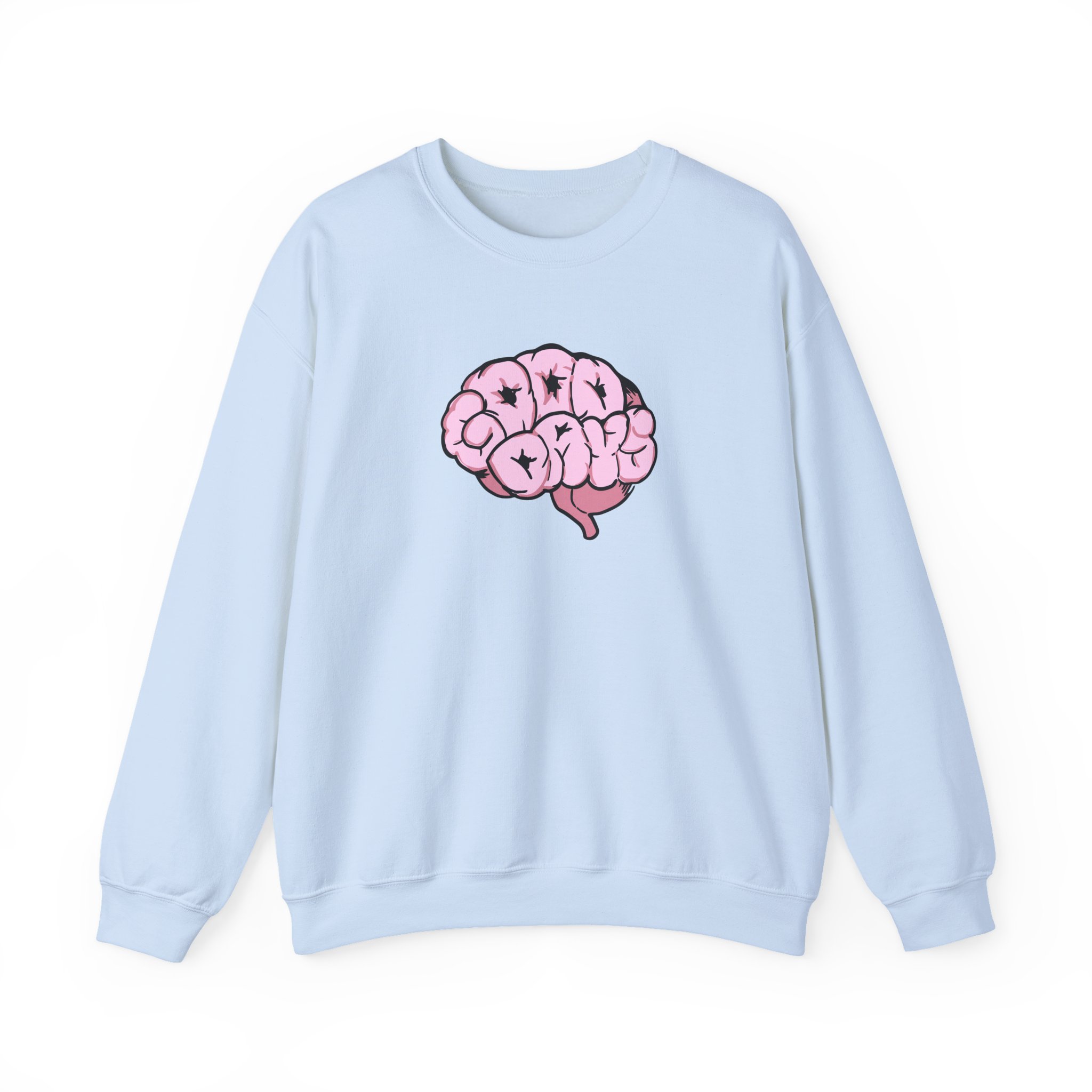 Sza Sostde 2020 Good Days Brain Unisex Heavy Blend™ Crewneck Sweatshirt - Image 15