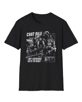 Chat Pile Weekly World News Unisex Softstyle T-shirt