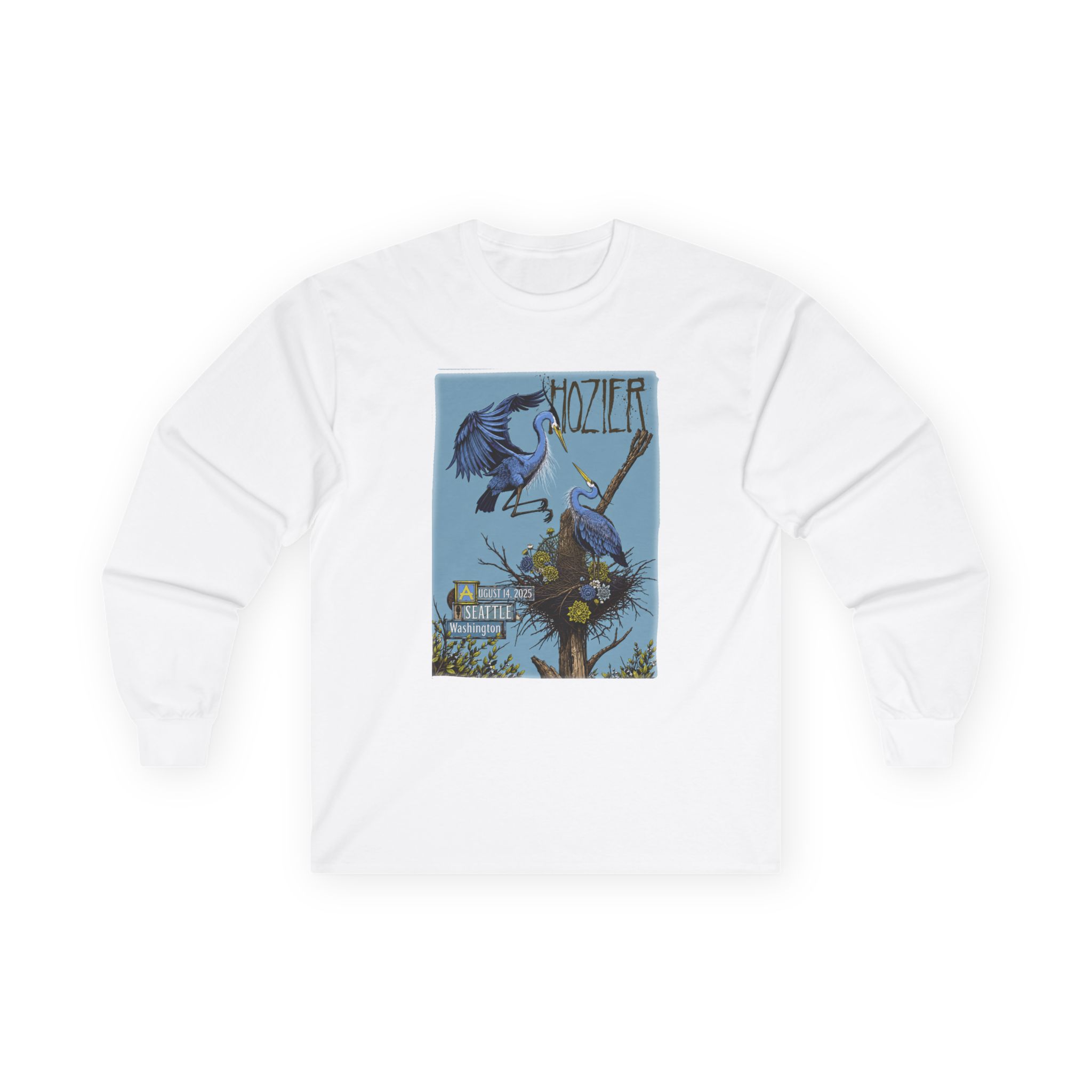 Hozier Seattle August 14 Show Unisex Ultra Cotton Long Sleeve Tee