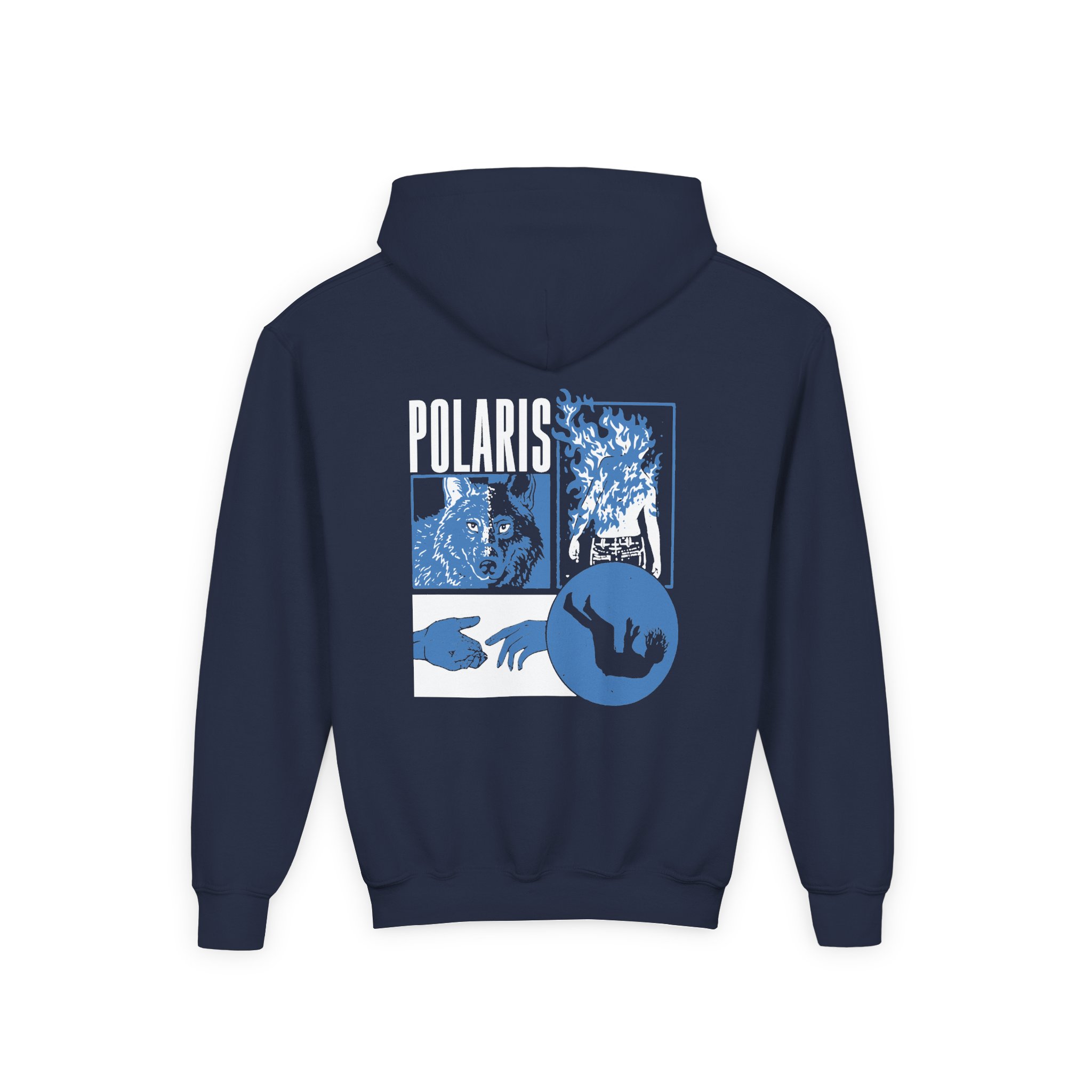 Polaris Icons Youth Heavy Blend Hooded Sweatshirt - Image 6