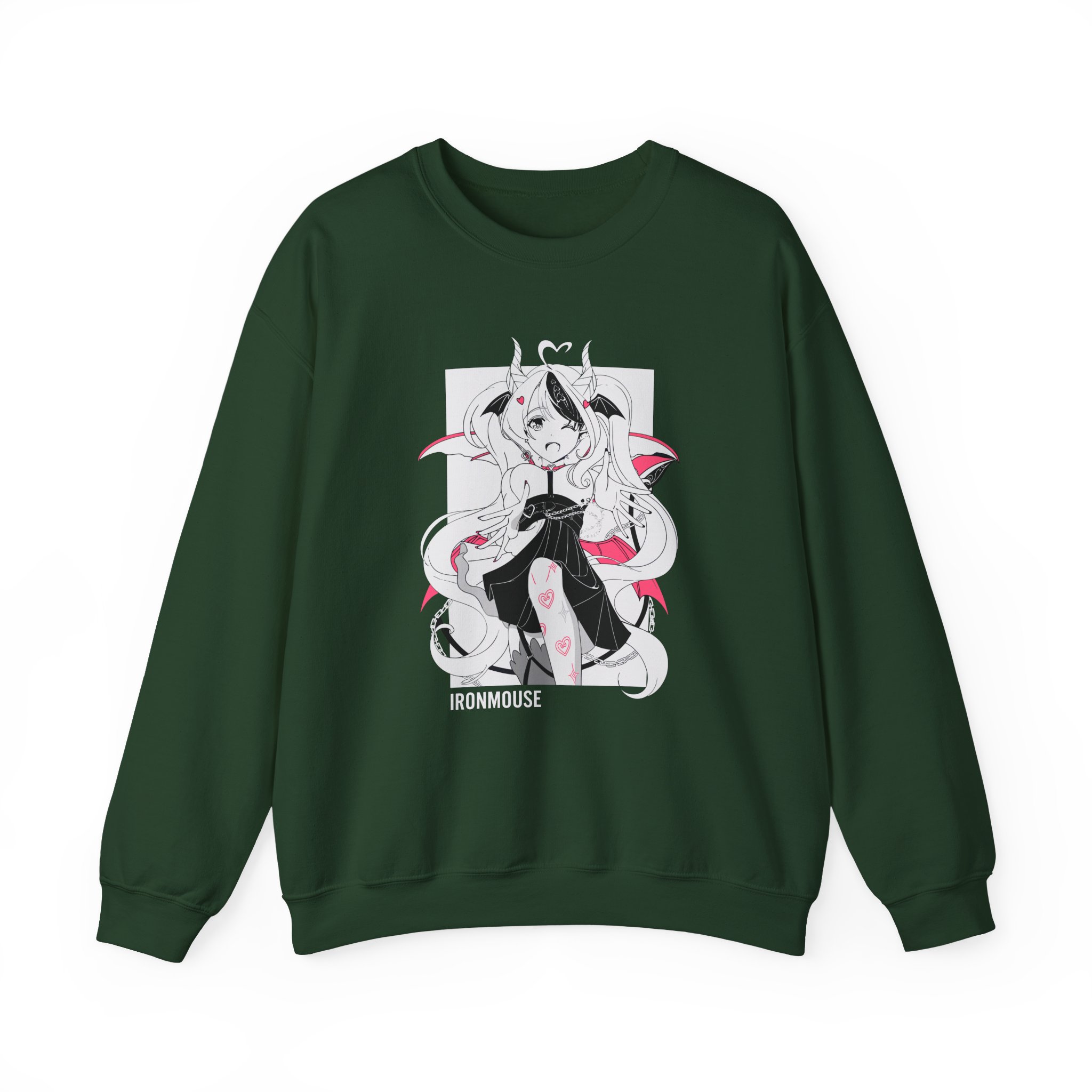 Ironmouse Unisex Heavy Blend™ Crewneck Sweatshirt - Image 7