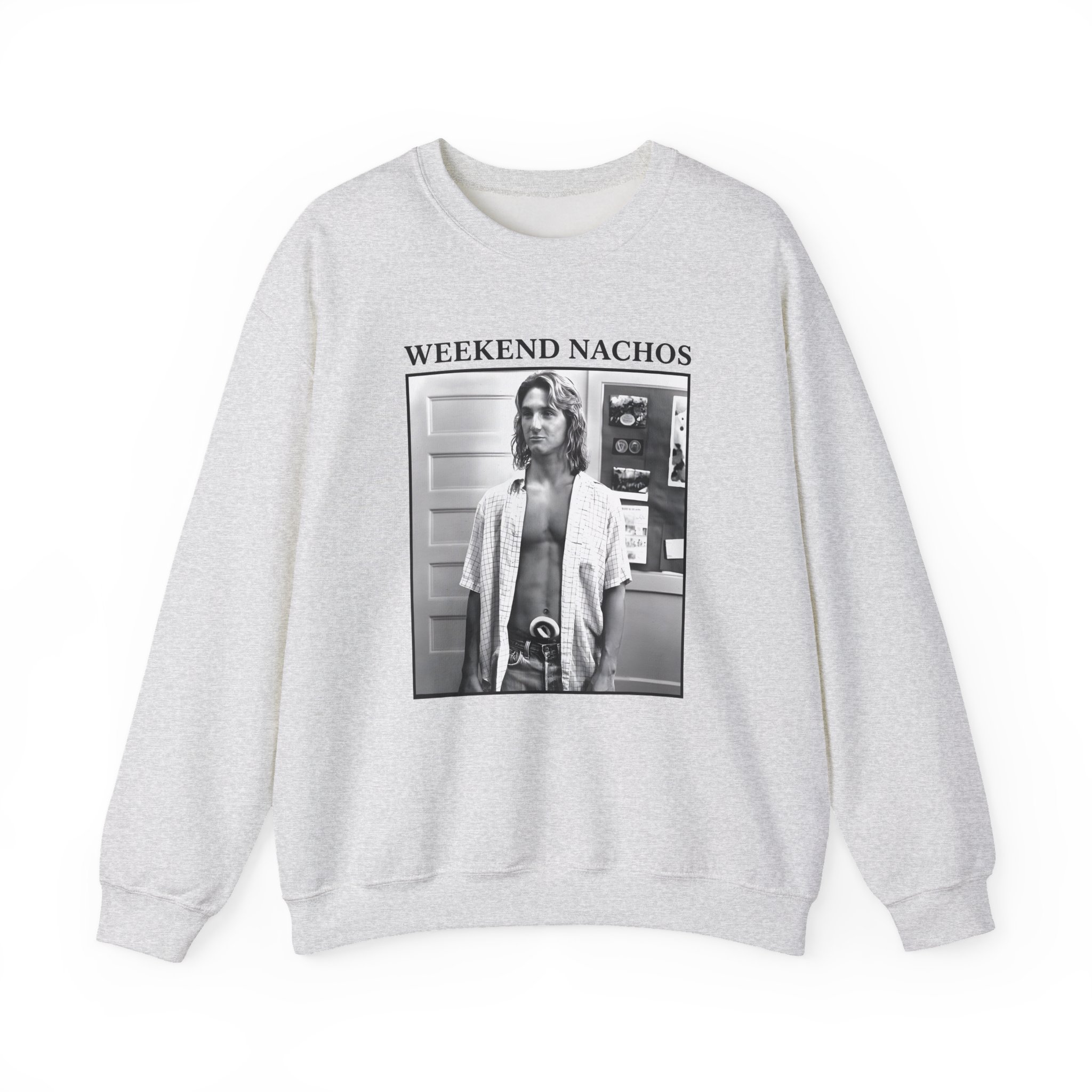 Weekend Nachos Unisex Heavy Blend™ Crewneck Sweatshirt - Image 5