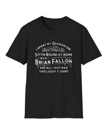 Brian Fallon Sittin Round Unisex Softstyle T-Shirt