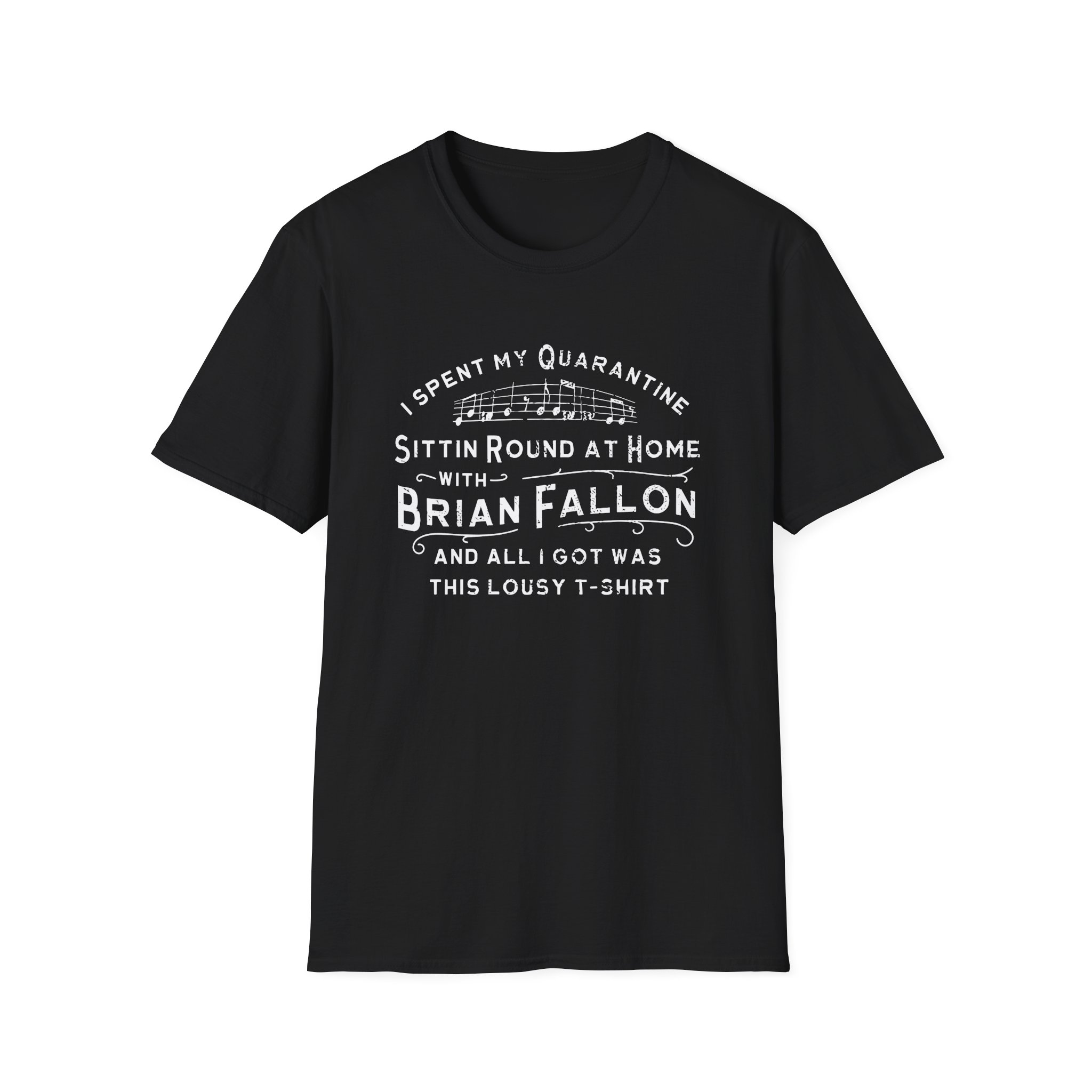 Brian Fallon Sittin Round Unisex Softstyle T-Shirt