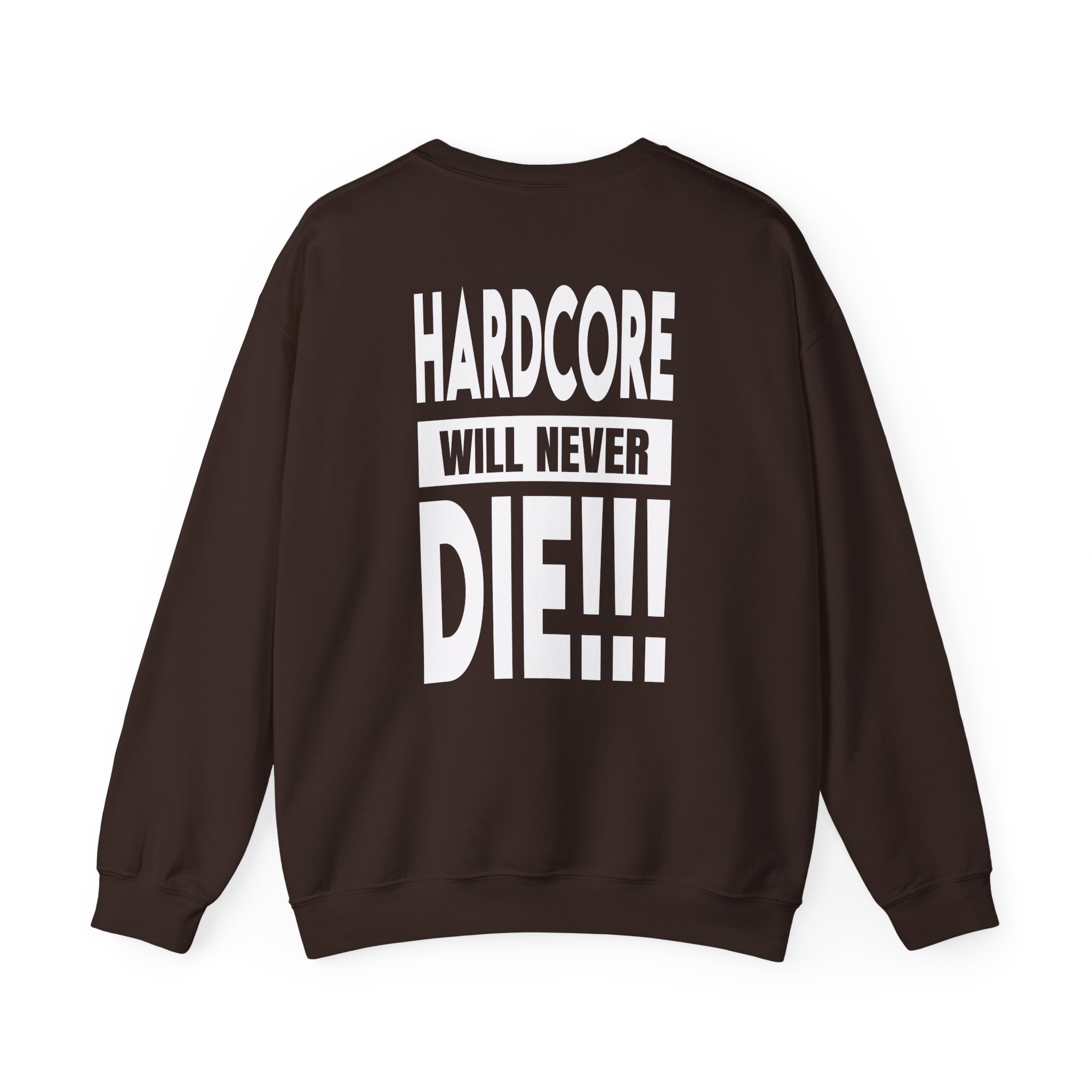 Thunderdome Hardcore Will Never Die Unisex Heavy Blend™ Crewneck Sweatshirt - Image 4