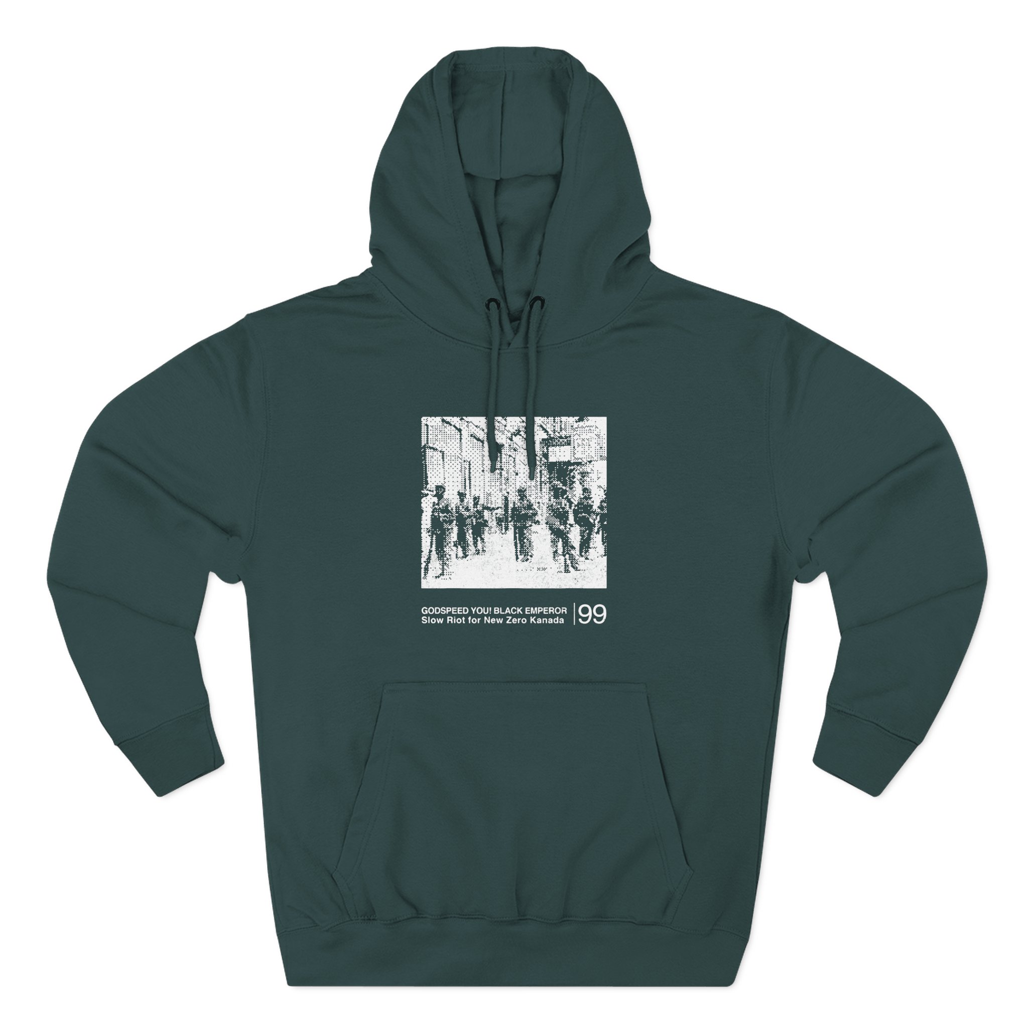 Godspeed You Black Emperor Three-Panel Fleece Hoodie - Image 7