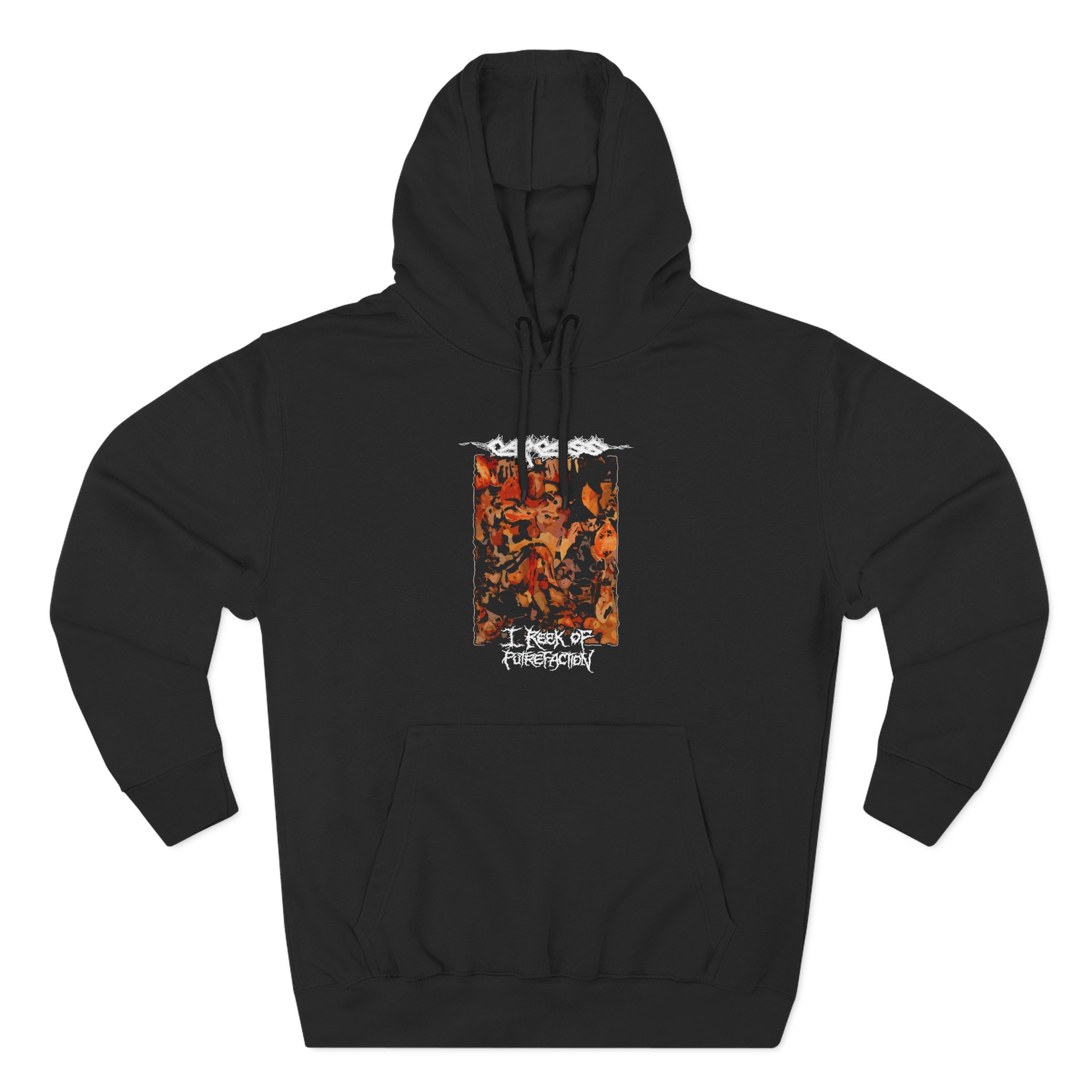 Carcass Rotting Reek Three-Panel Fleece Hoodie