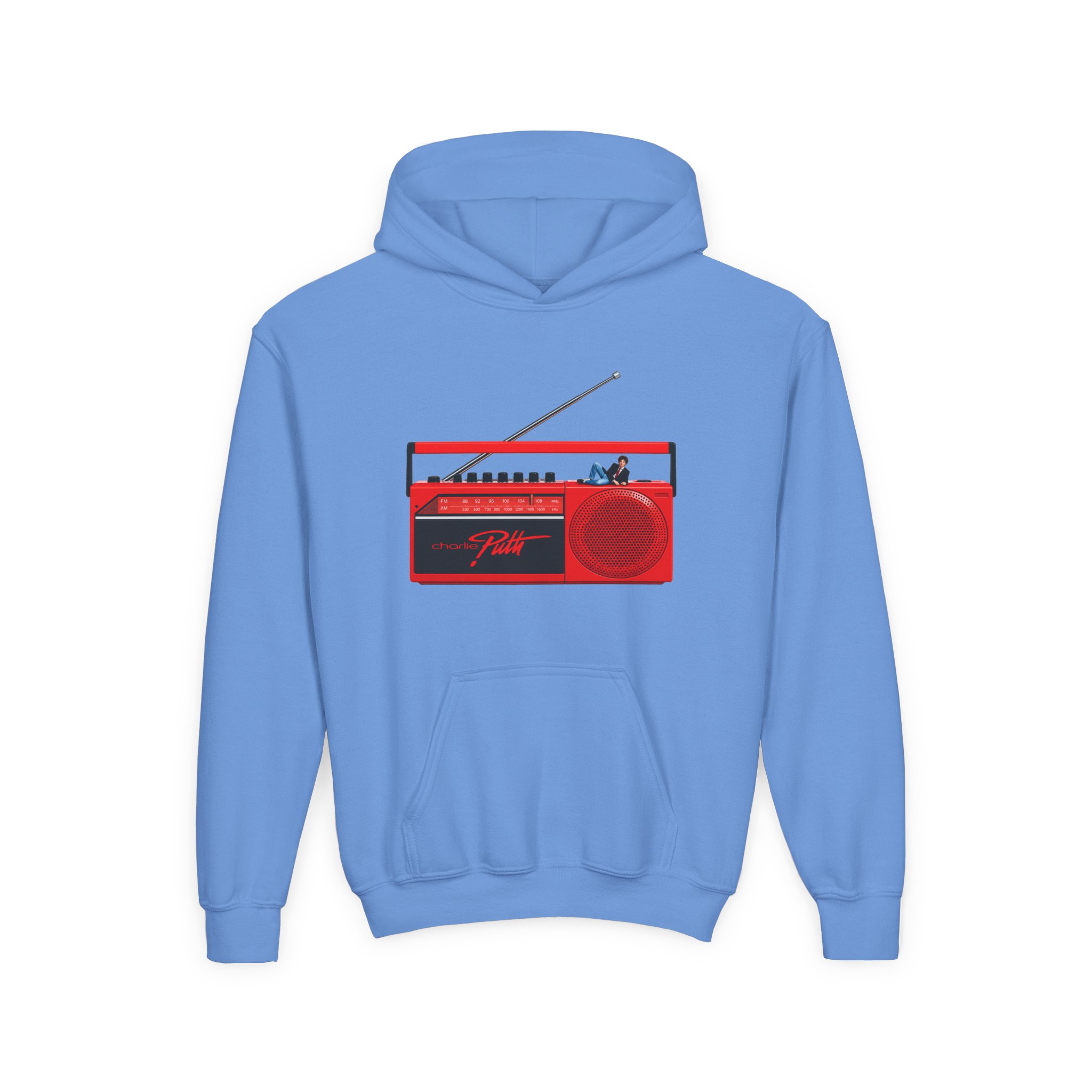 Charlie Puth Whatever's Clever! - Radio Youth Heavy Blend Hooded Sweatshirt - Image 5