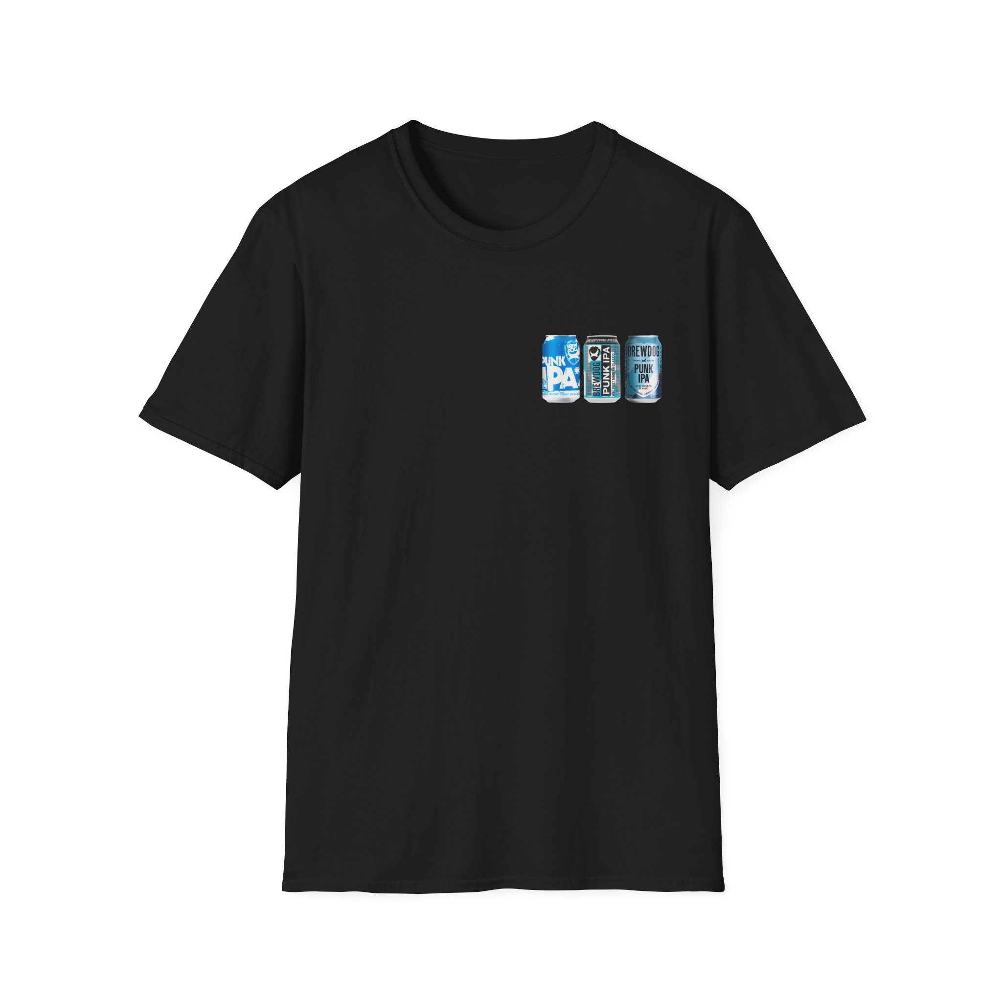 Brewdog PUNK IPA EVOLUTION Unisex Softstyle T-Shirt - Image 3