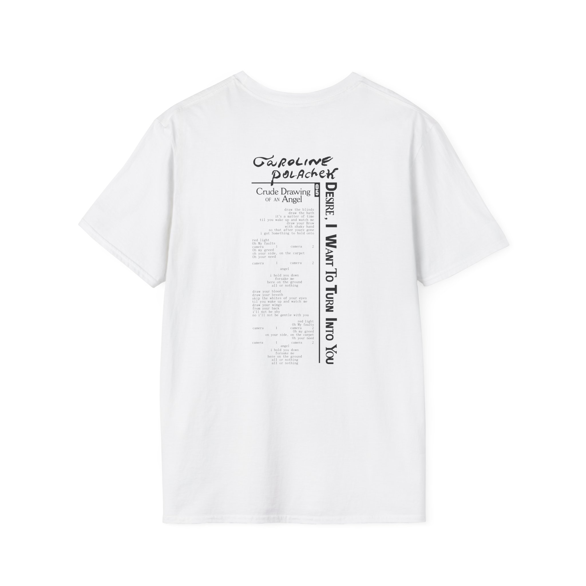 Caroline Polachek Crude Drawing Unisex Softstyle T-Shirt - Image 2