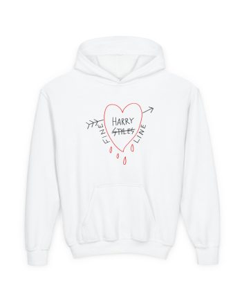Love on Tour Camiseta Fine Line Youth Heavy Blend Hooded Sweatshirt