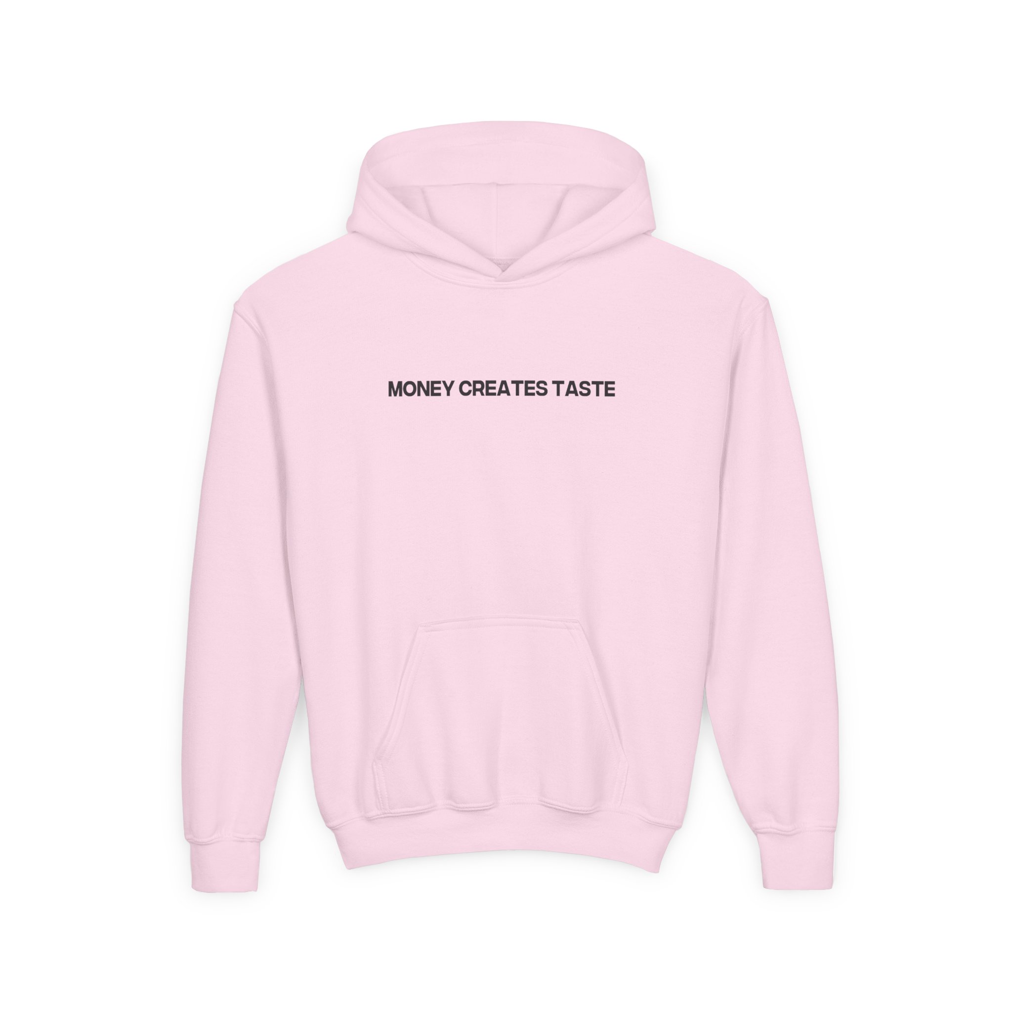 Jenny Holzer Money Creates Taste Youth Heavy Blend Hooded Sweatshirt - Image 9