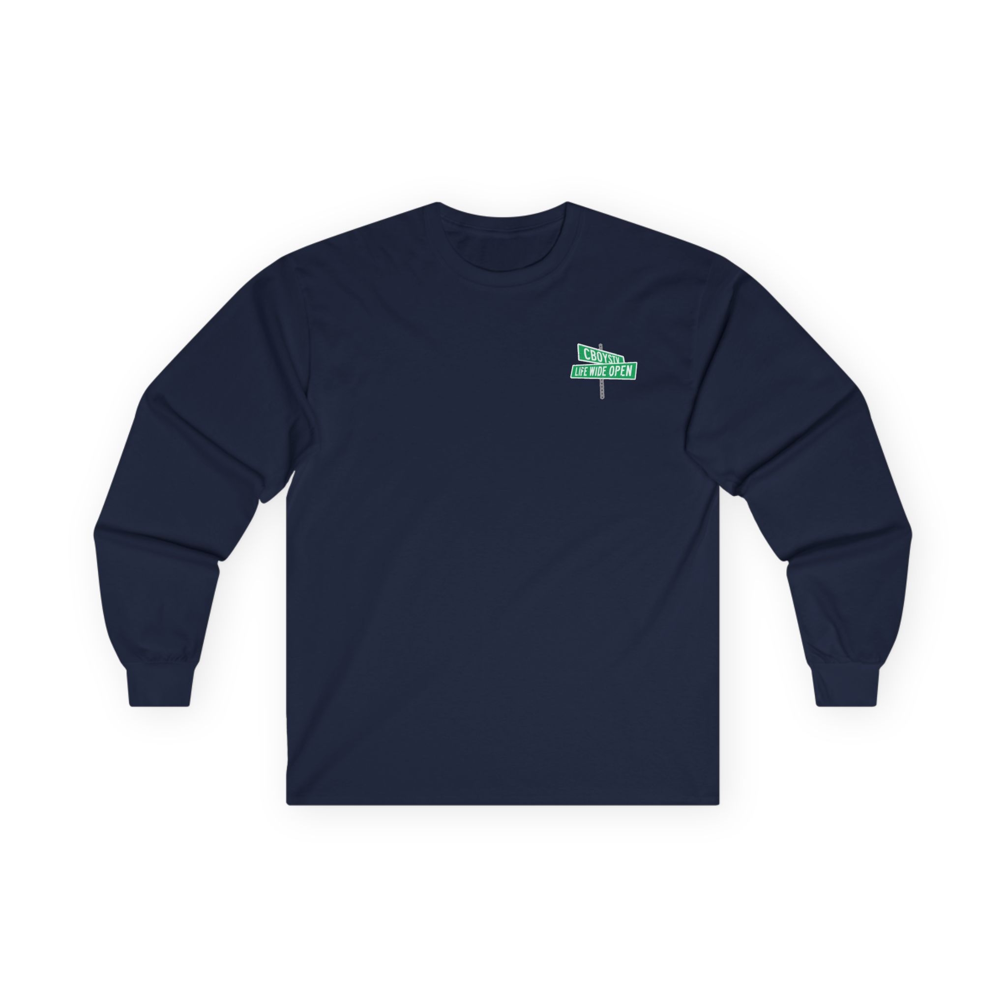 Cboystv Street Sign Unisex Ultra Cotton Long Sleeve Tee - Image 11