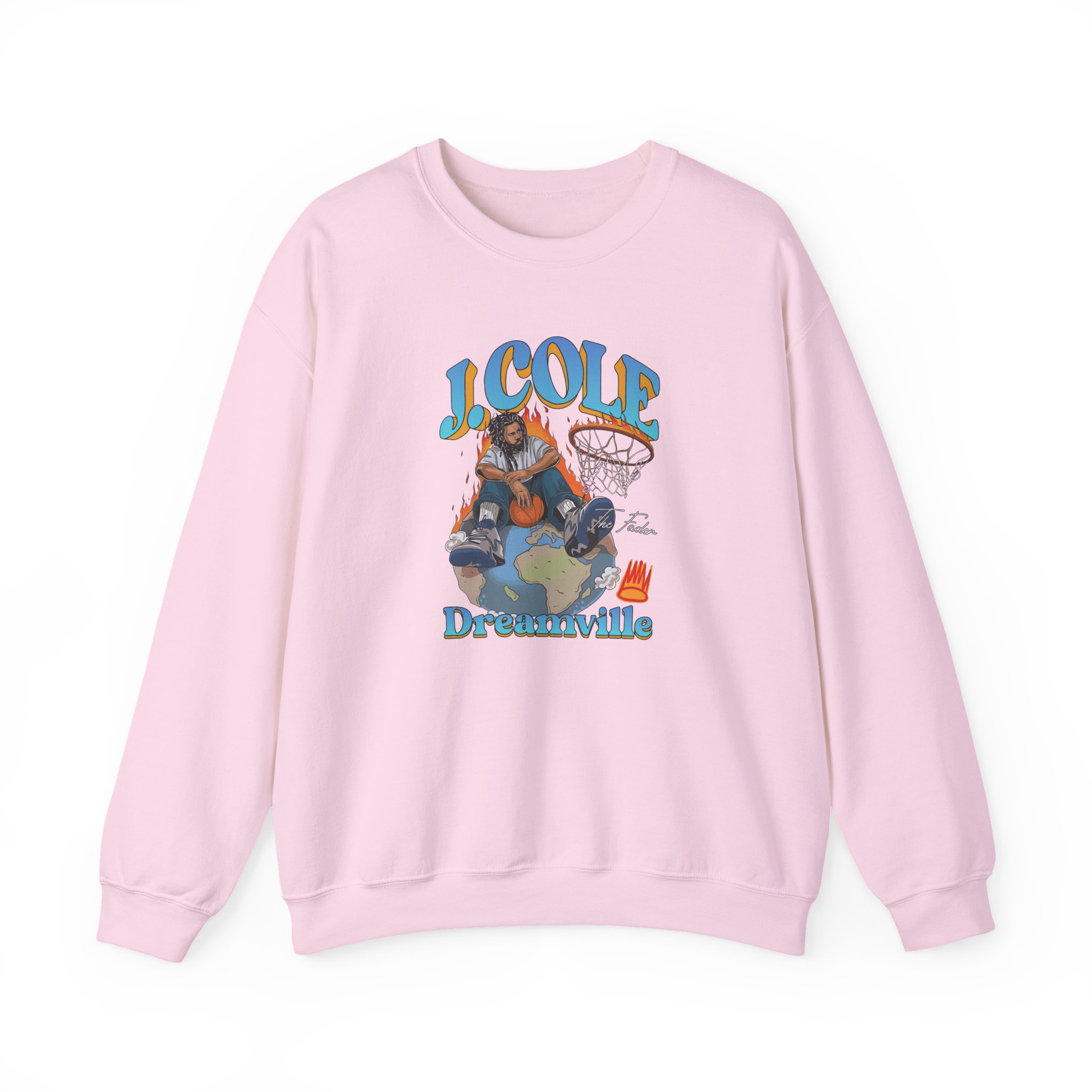 J Cole "Dreamville World" Unisex Heavy Blend™ Crewneck Sweatshirt - Image 19