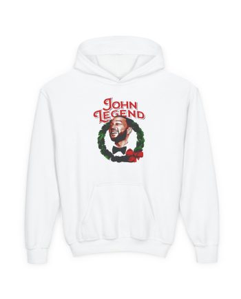 John Legend Ivory Tour Youth Heavy Blend Hooded Sweatshirt