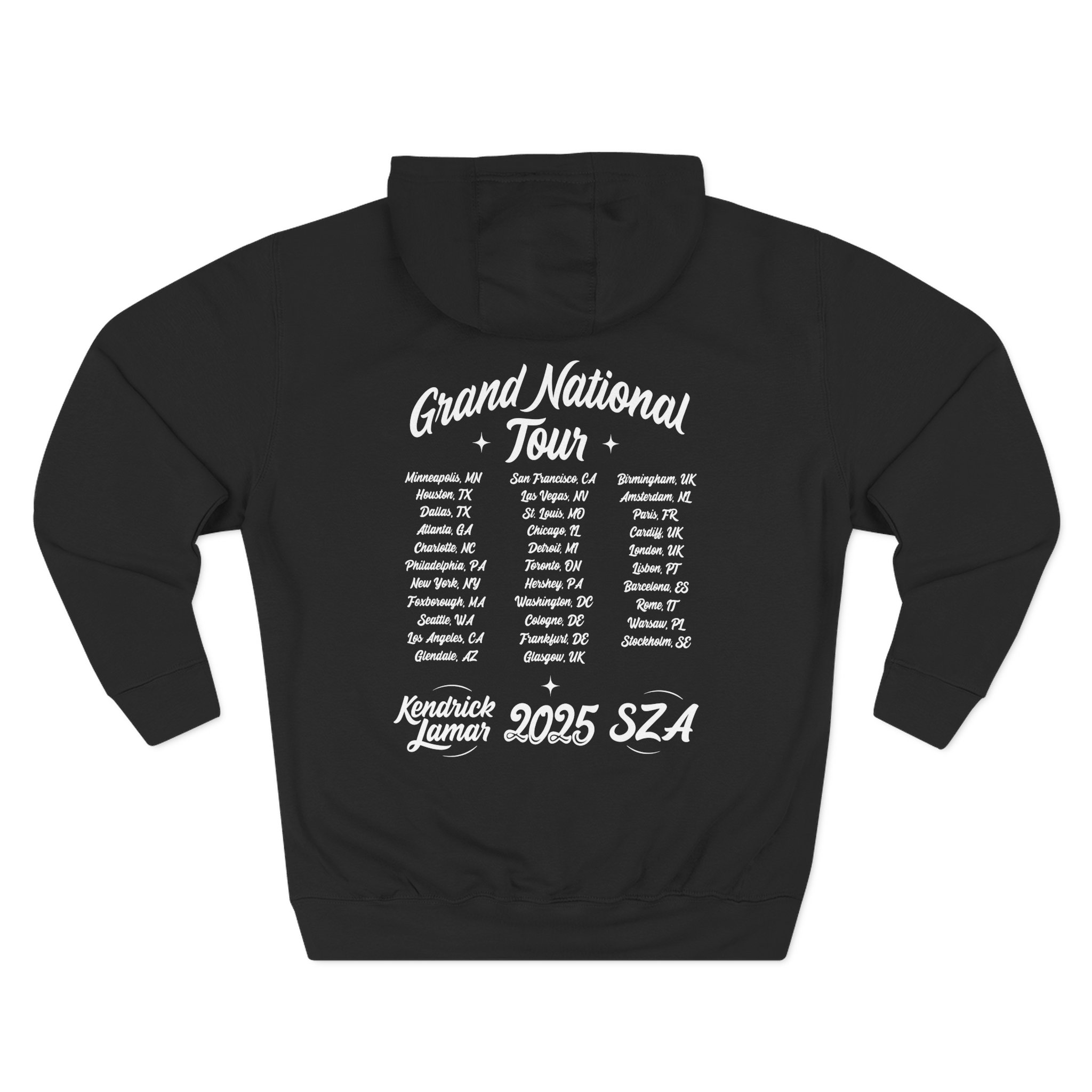 Sza Sos Gnt Gloria Bug Tour Three-panel Fleece Hoodie - Image 2