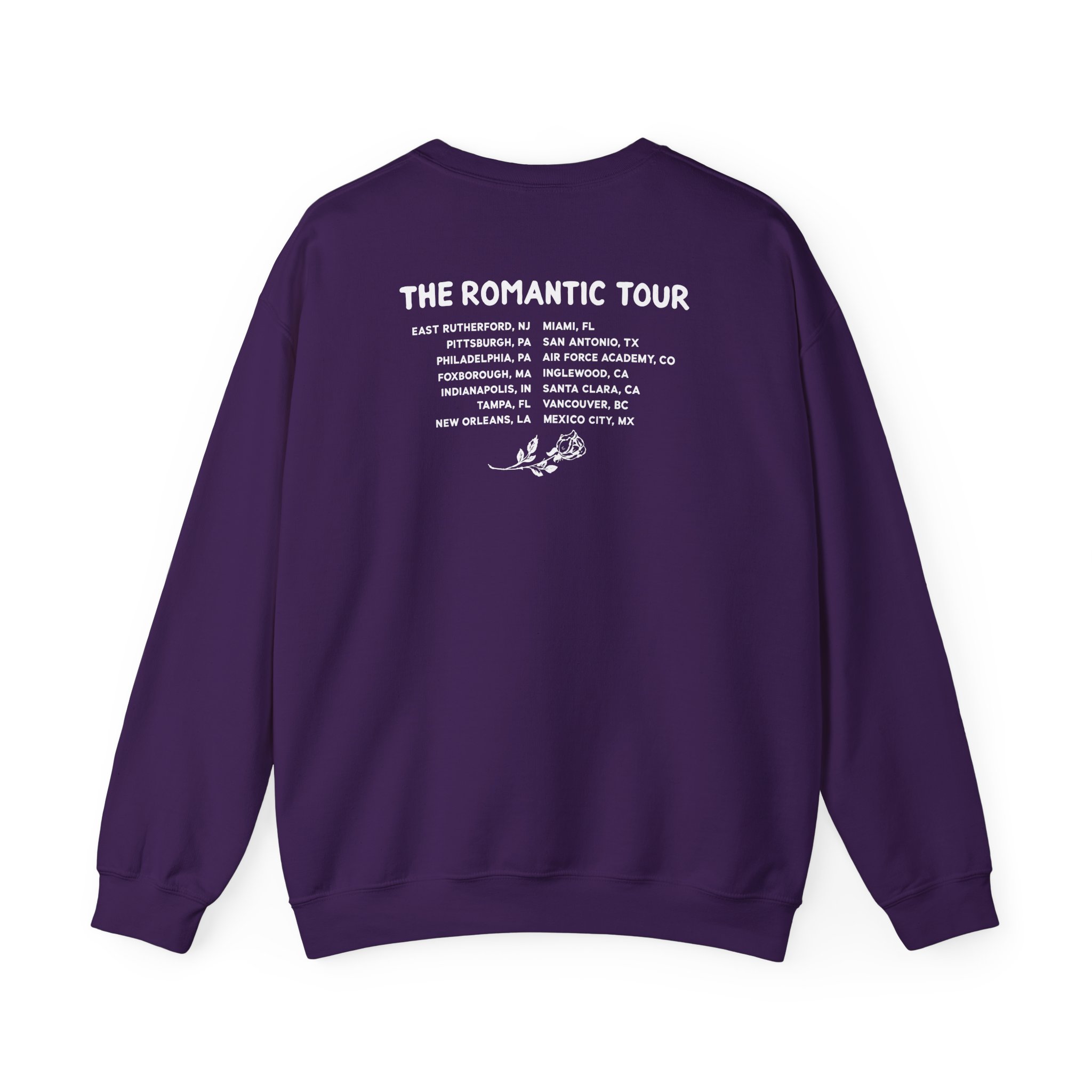 Bruno Mars the Romantic Tour Unisex Heavy Blend™ Crewneck Sweatshirt - Image 18