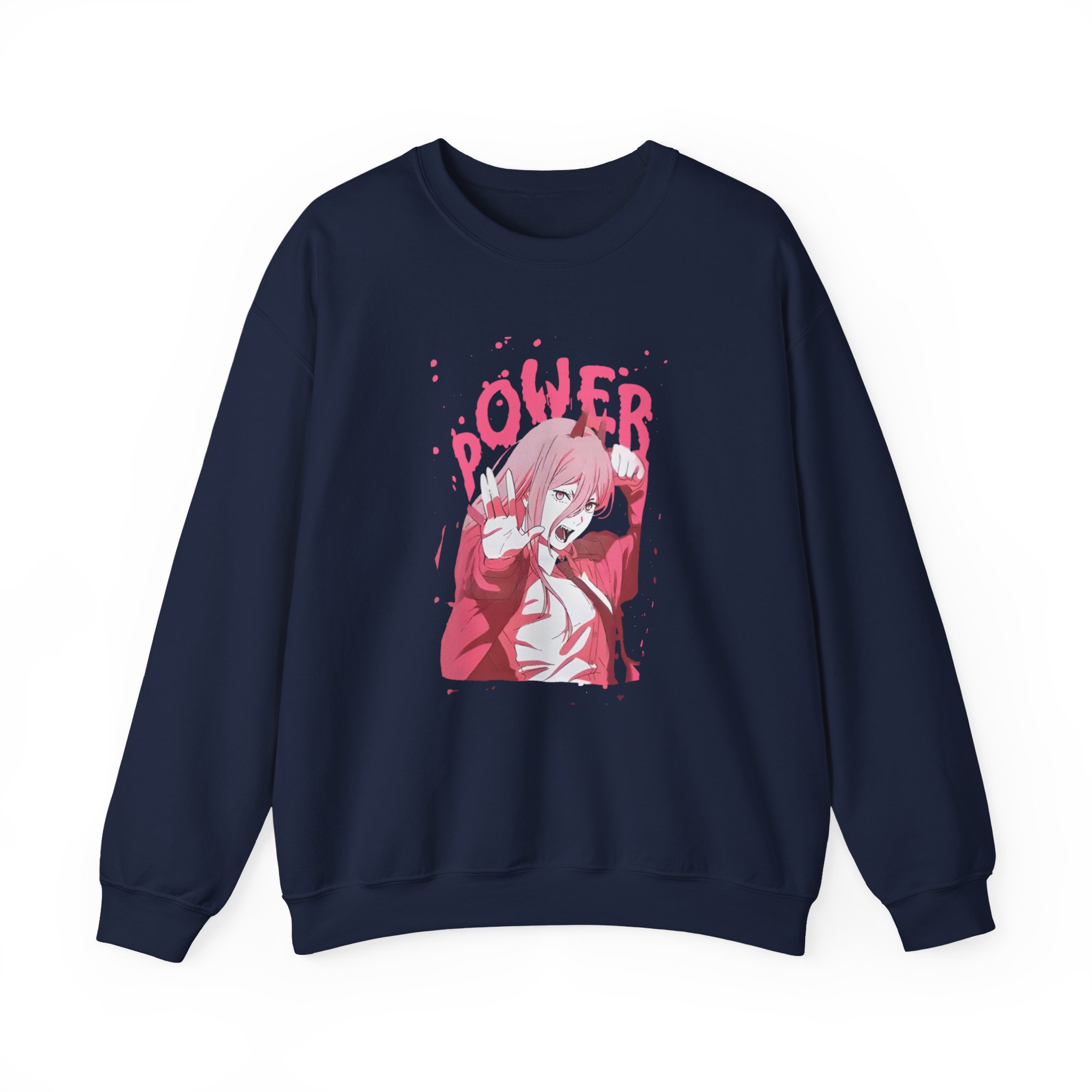 Chainsaw Man Power Splatter Unisex Heavy Blend™ Crewneck Sweatshirt - Image 11
