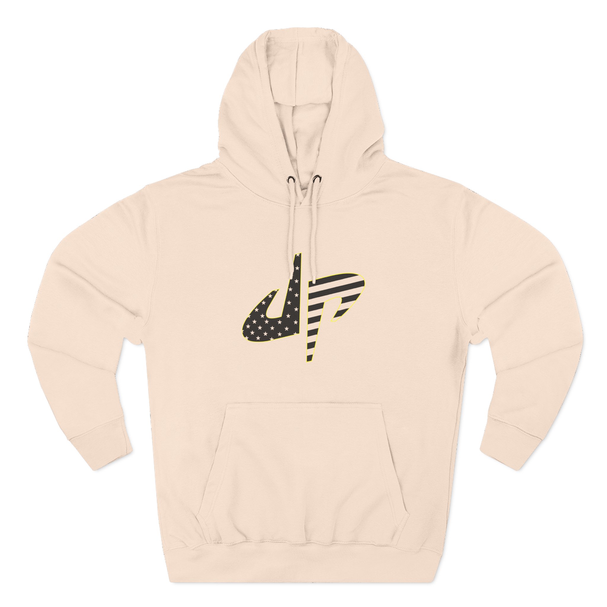 Dude Perfect Salute To Service Three-Panel Fleece Hoodie - Image 9