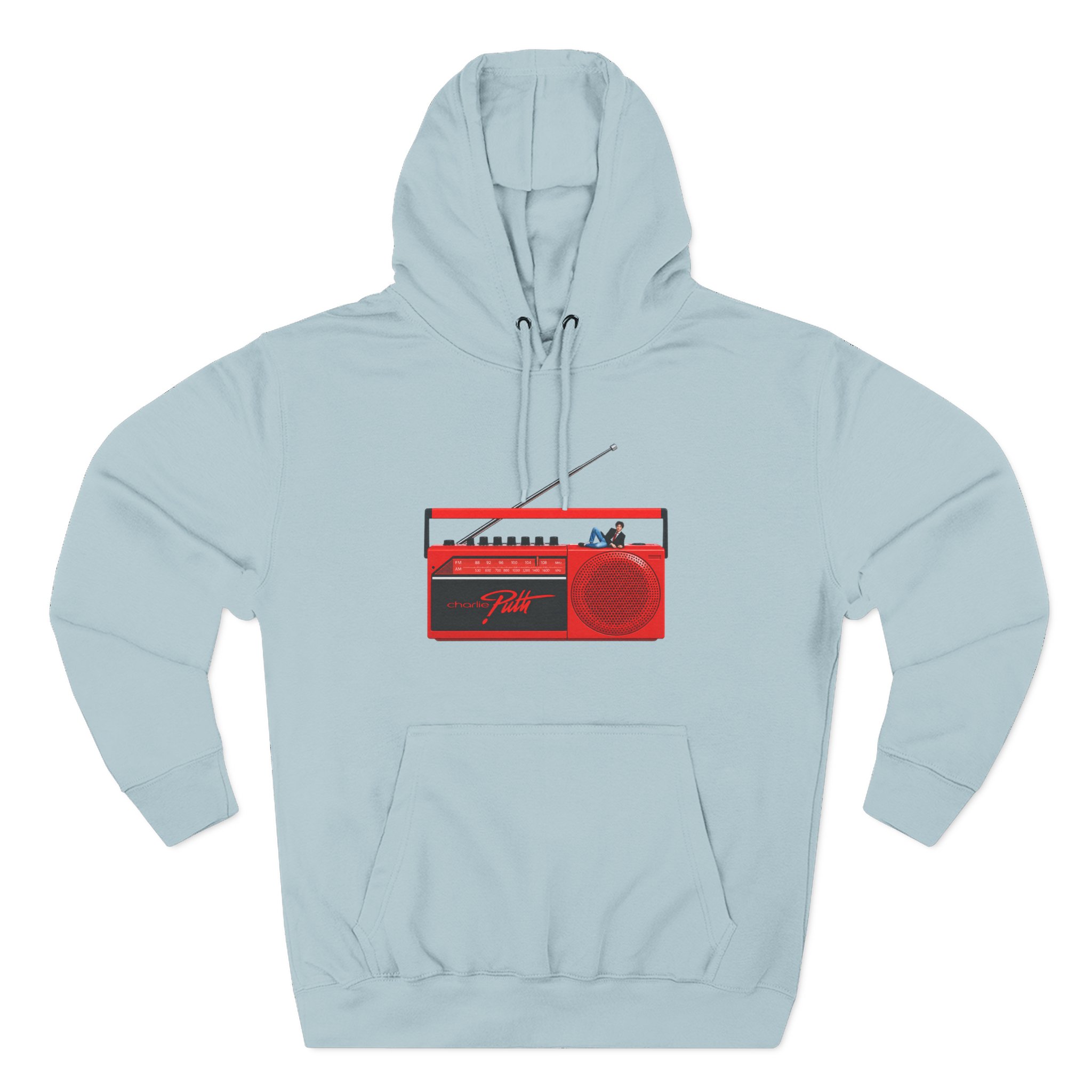 Charlie Puth Whatever's Clever! - Radio Three-Panel Fleece Hoodie - Image 9