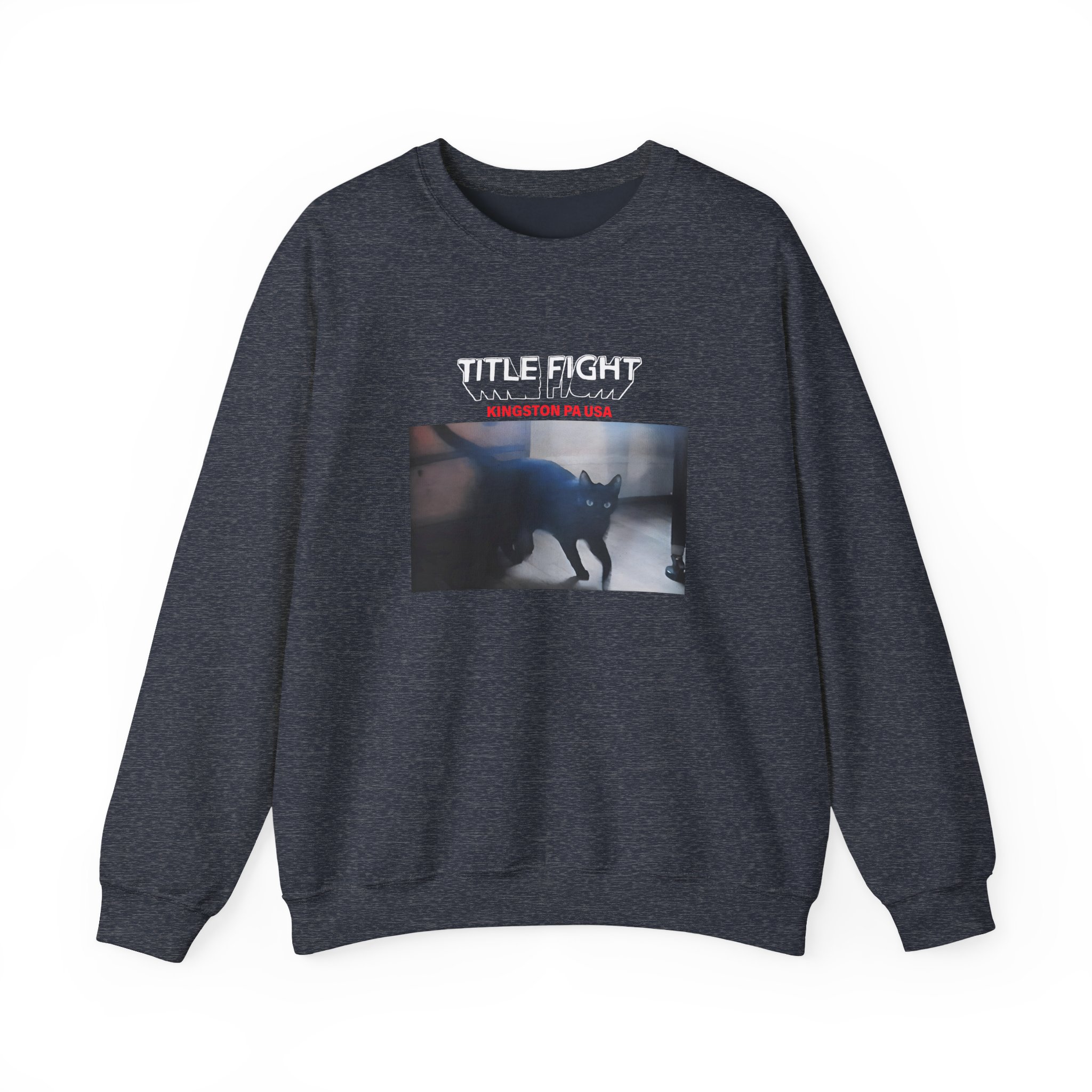 Cold Cuts Title Fight Kingston Cat Unisex Heavy Blend™ Crewneck Sweatshirt - Image 11