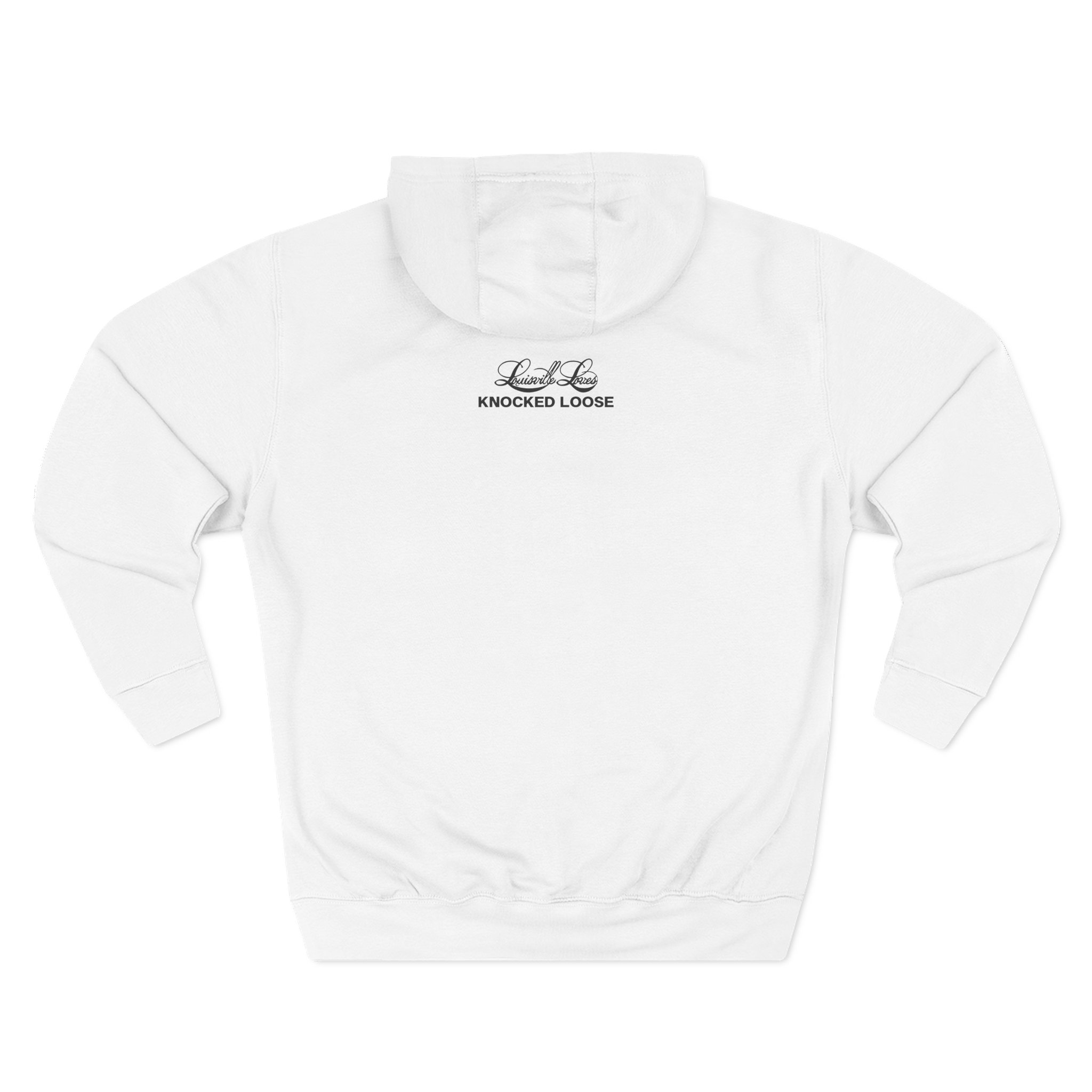 Knocked Loose I Heart Kl Three-Panel Fleece Hoodie - Image 2