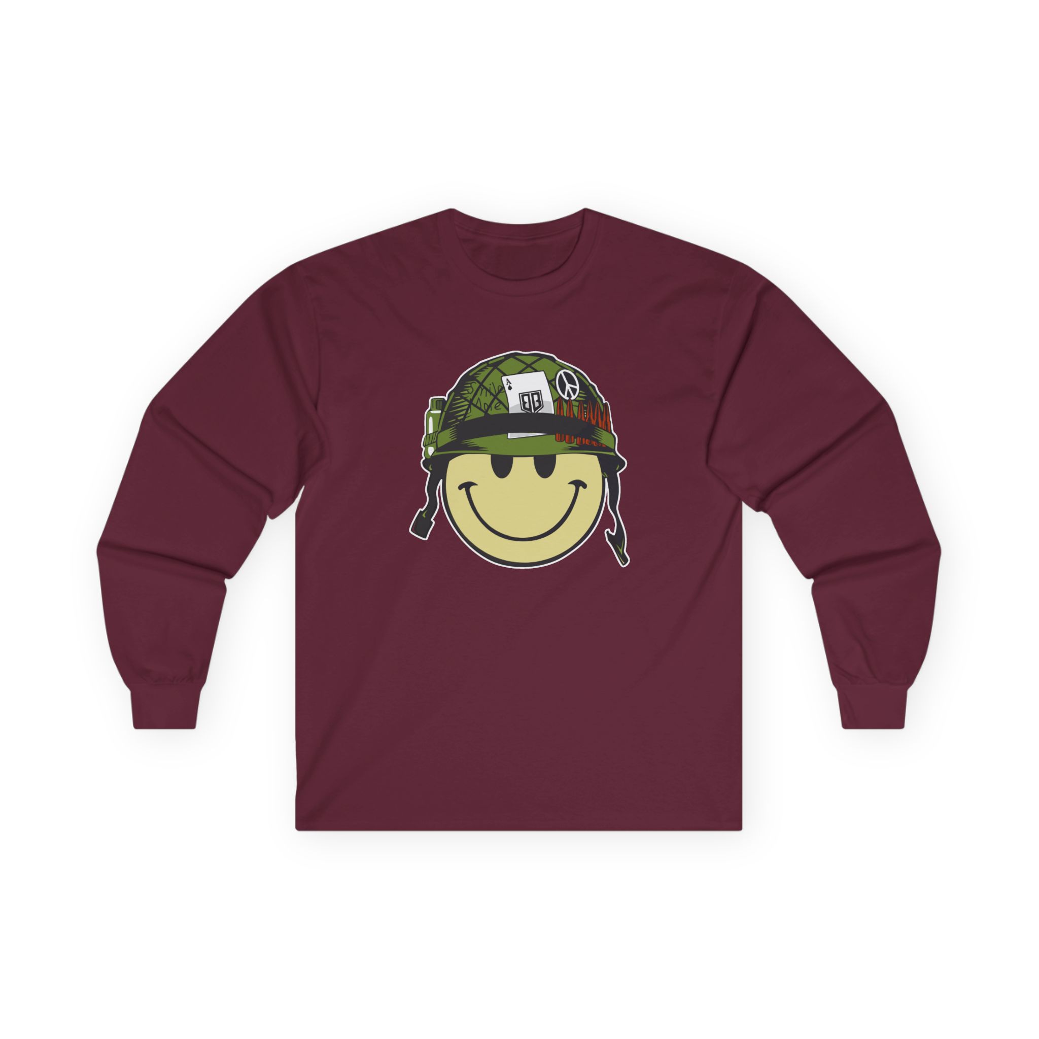 Roman Atwood Smiley Unisex Ultra Cotton Long Sleeve Tee - Image 3