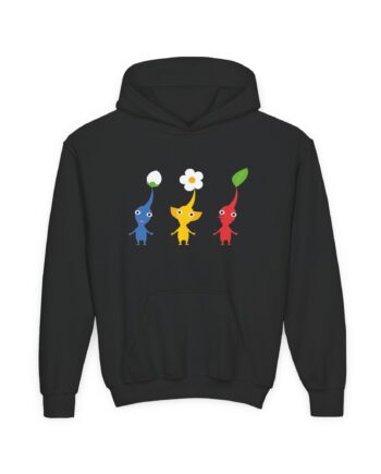NTD Pikmin Encounter Youth Heavy Blend Hooded Sweatshirt