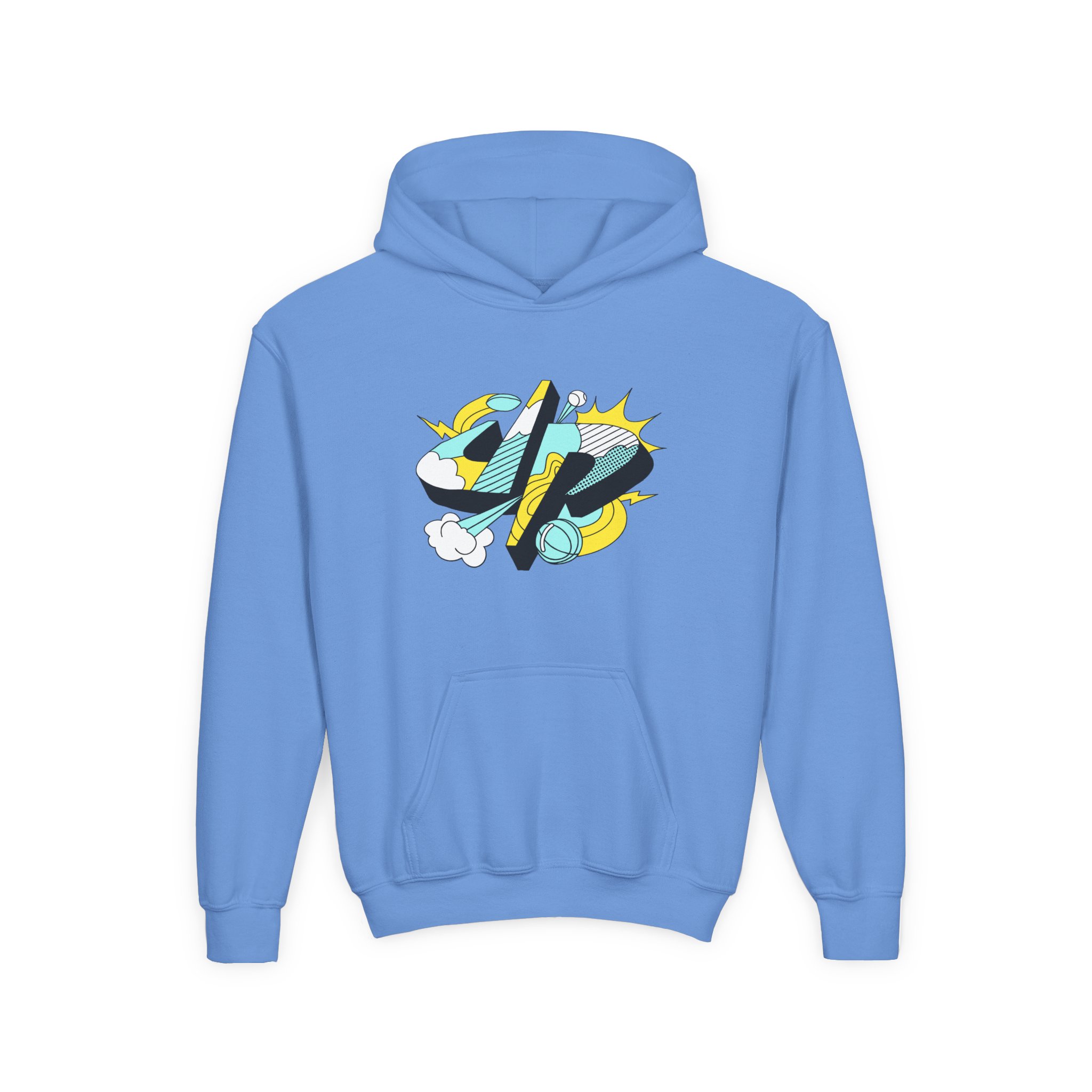 Dude Perfect Dominate Youth Heavy Blend Hooded Sweatshirt - Image 7
