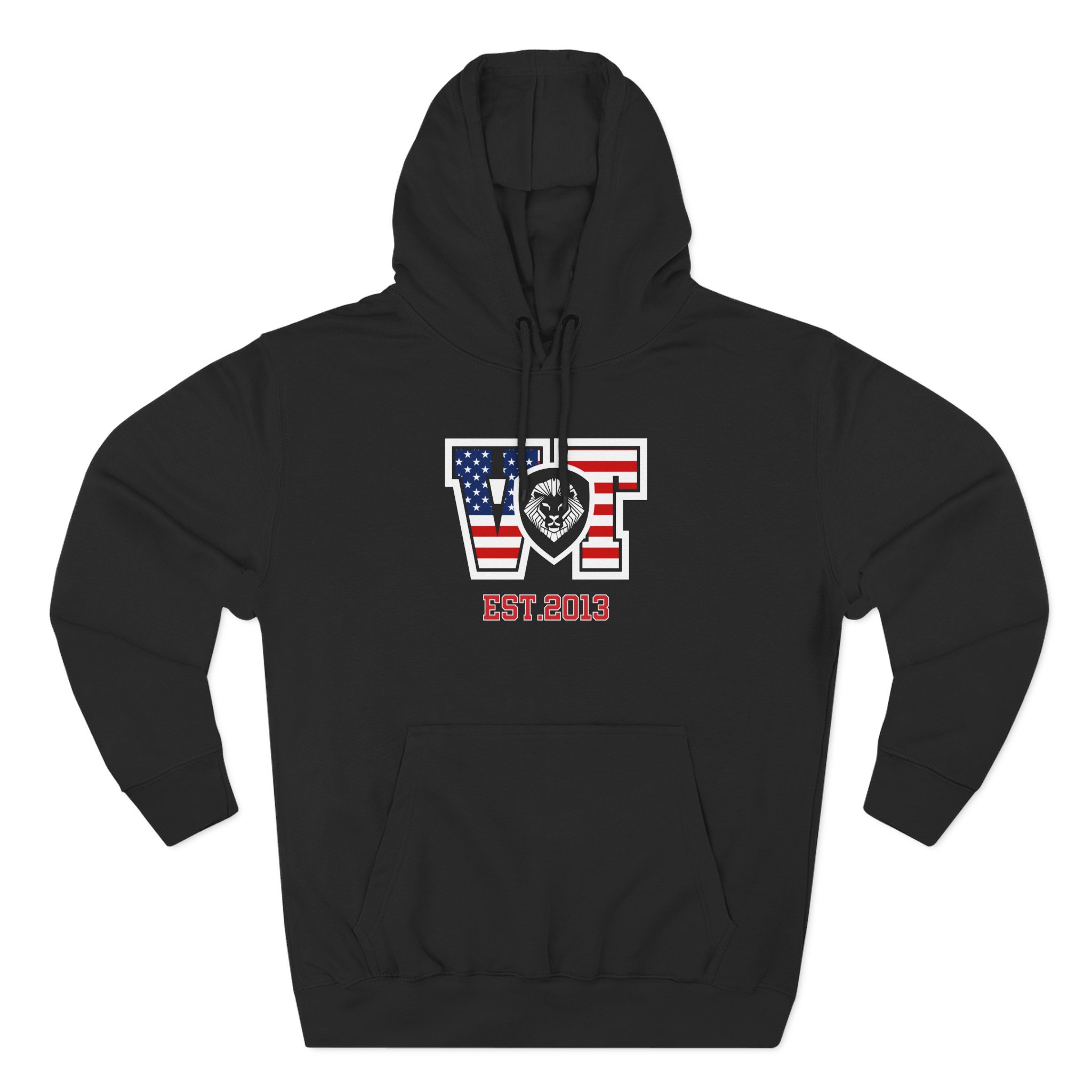 Valuetainment Collegiate Vt Three-Panel Fleece Hoodie