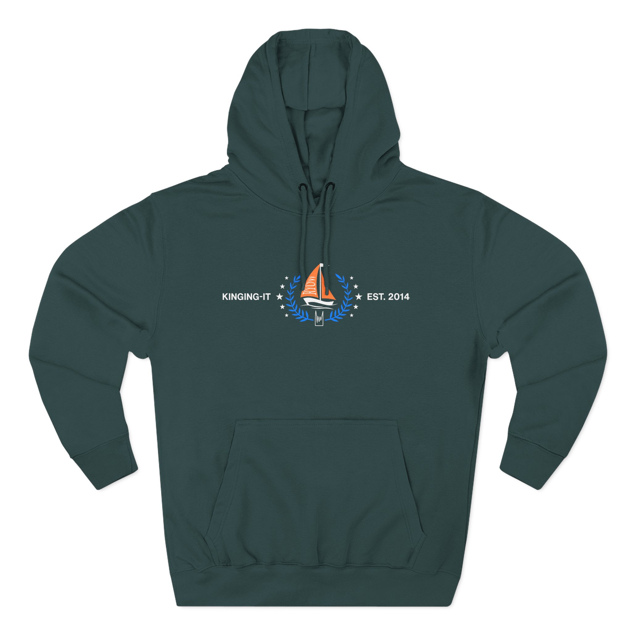 Kinging-it Sailor Three-Panel Fleece Hoodie - Image 7