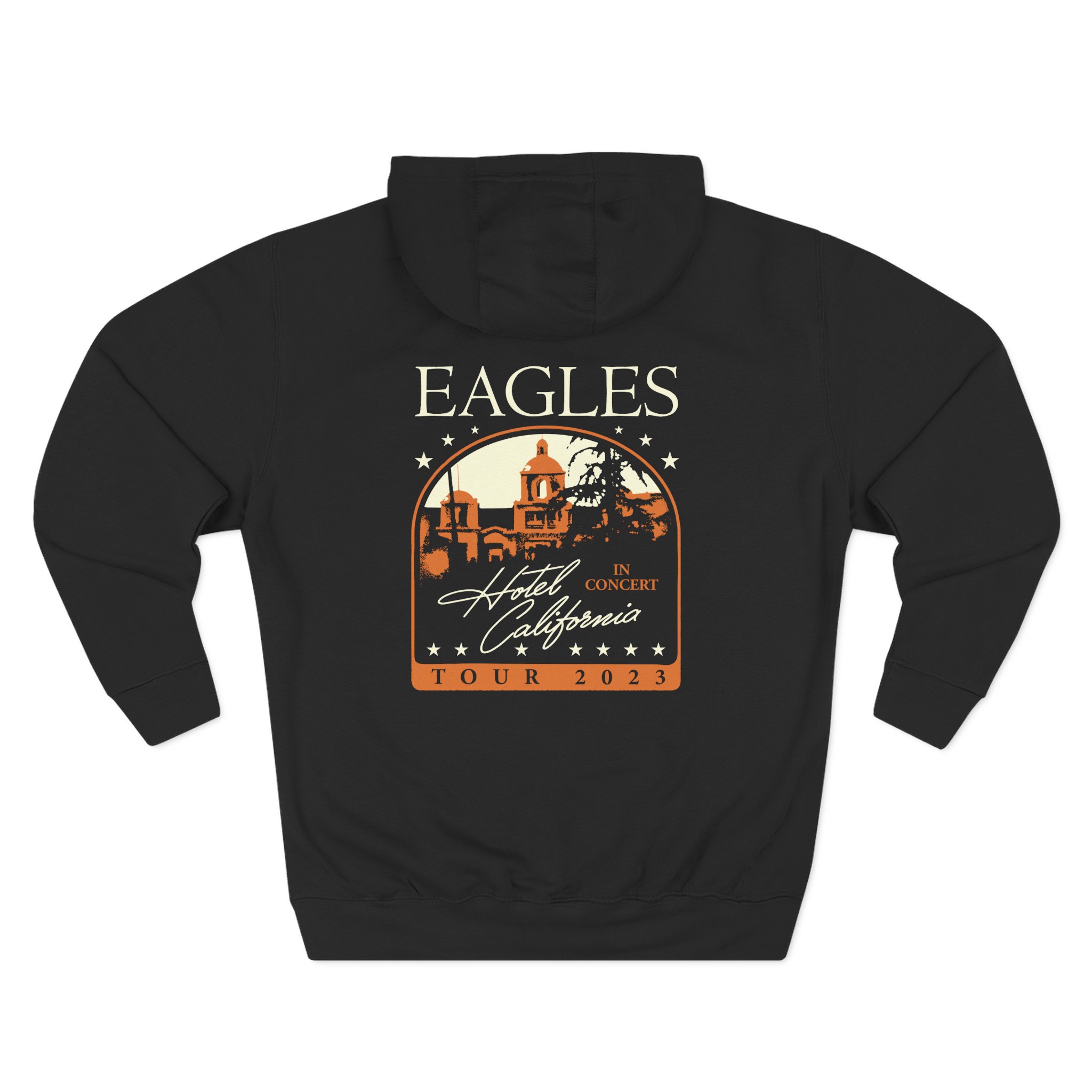 The Eagles Hotel California Three-Panel Fleece Hoodie - Image 2