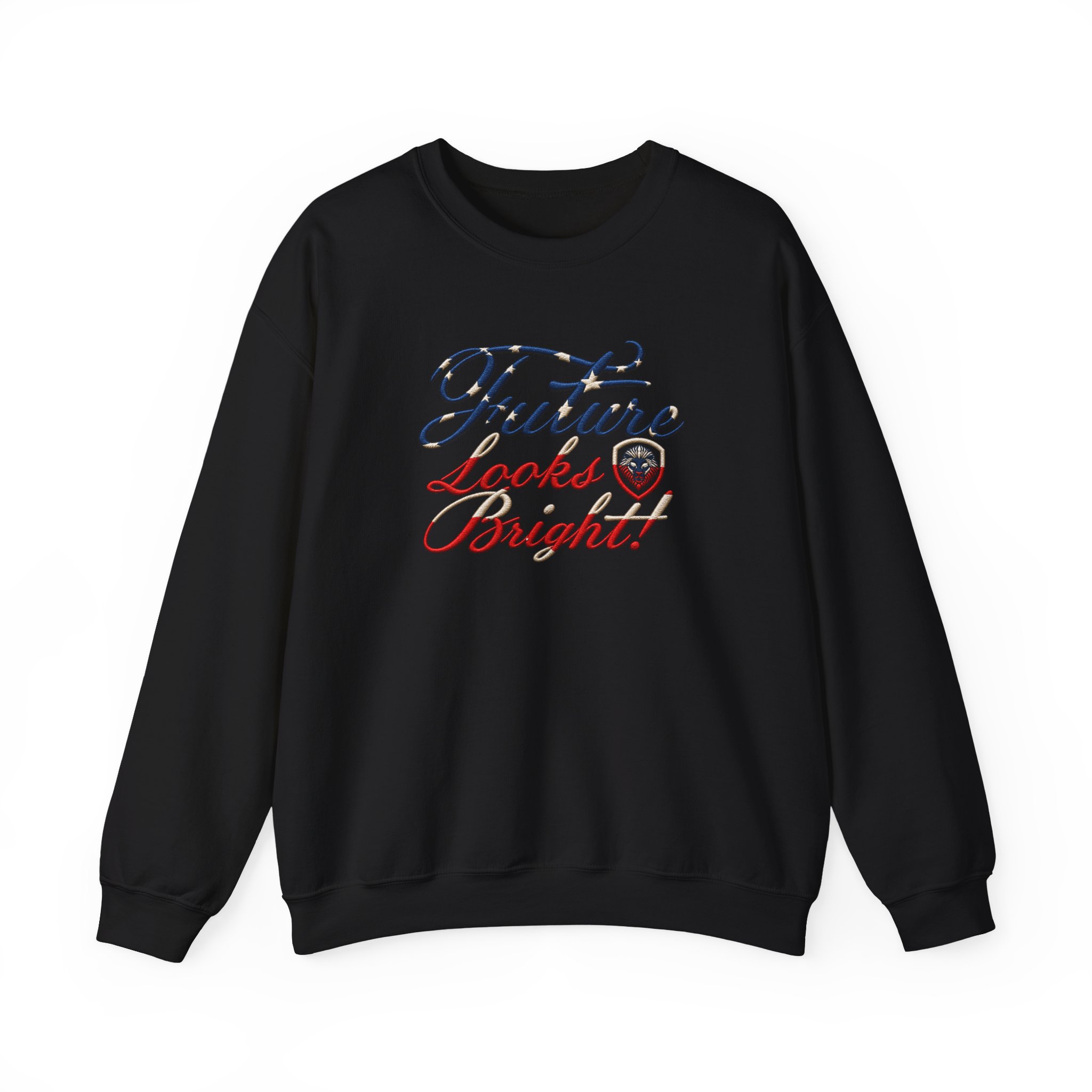 Valuetainment Flb Flag Script Unisex Heavy Blend™ Crewneck Sweatshirt