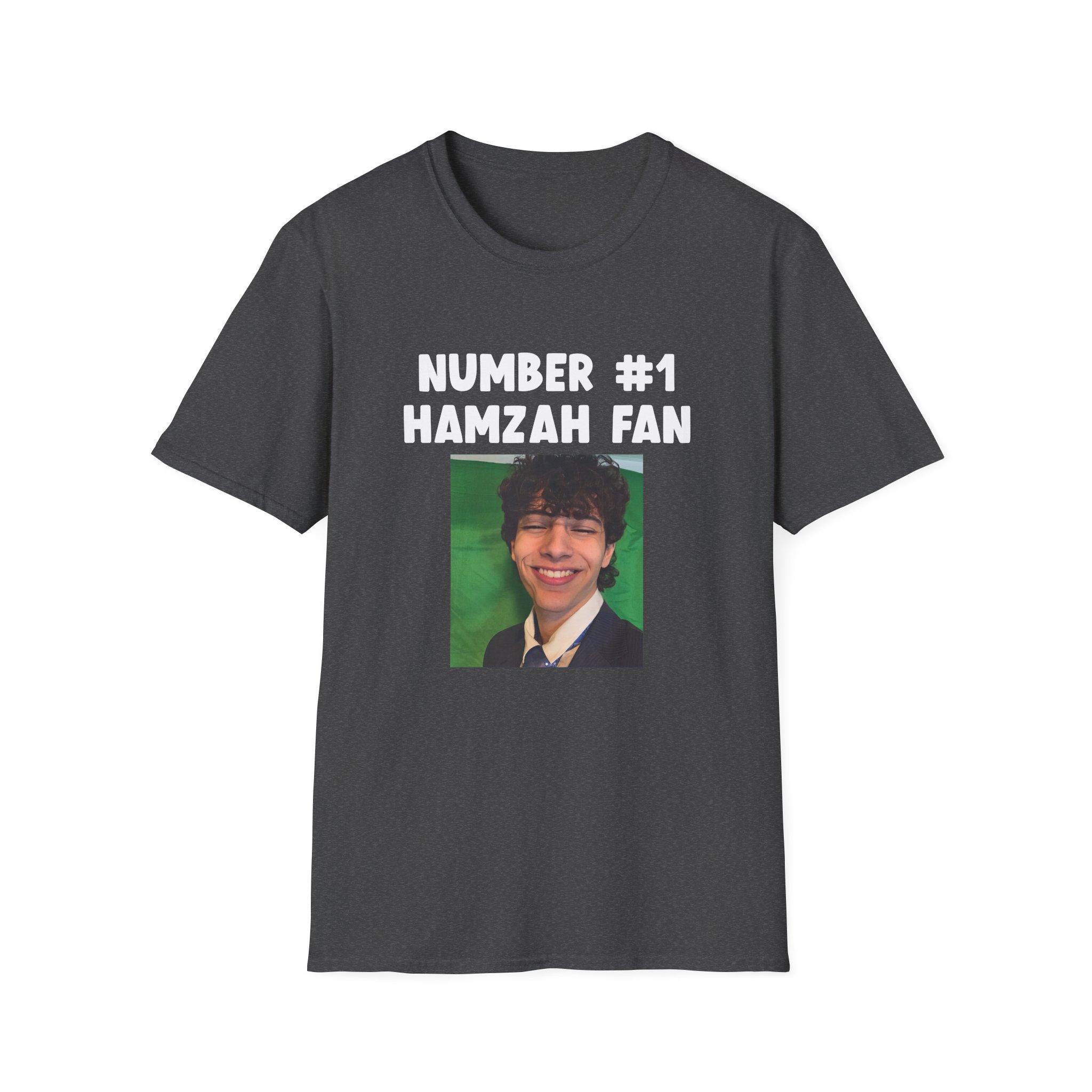 Hamza Slushynoobz Fan Unisex Softstyle T-Shirt - Image 11