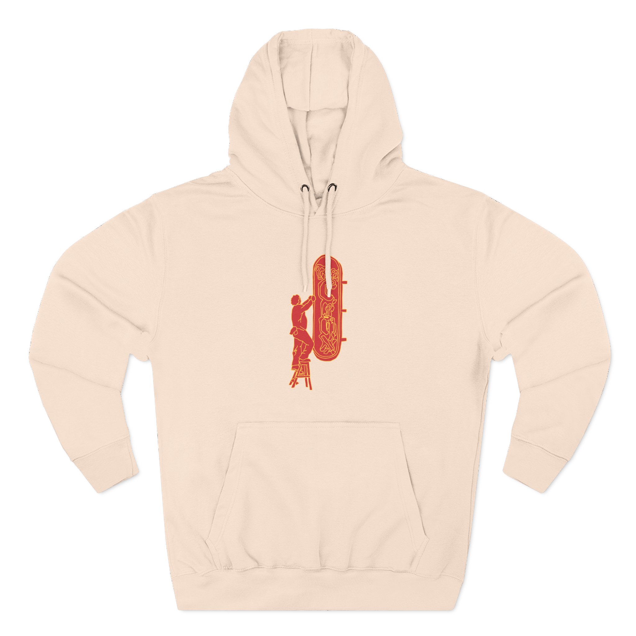 Djo The Crux Sign Three-panel Fleece Hoodie - Image 5