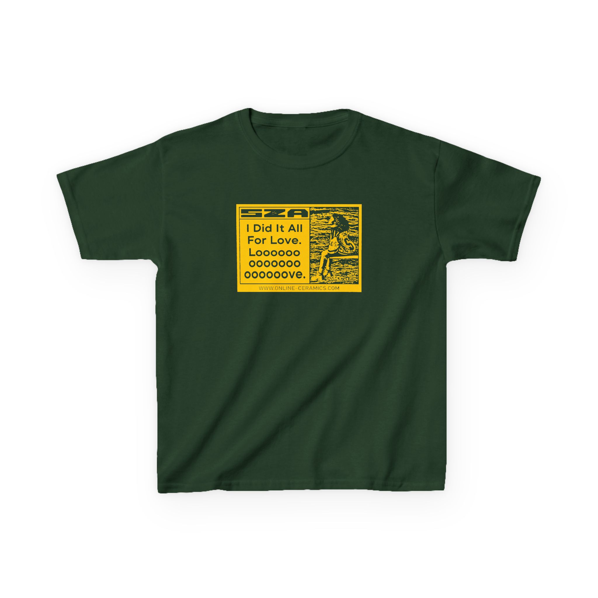 Sza Sos I Did It All for Love North America Kids Heavy Cotton™ Tee - Image 3