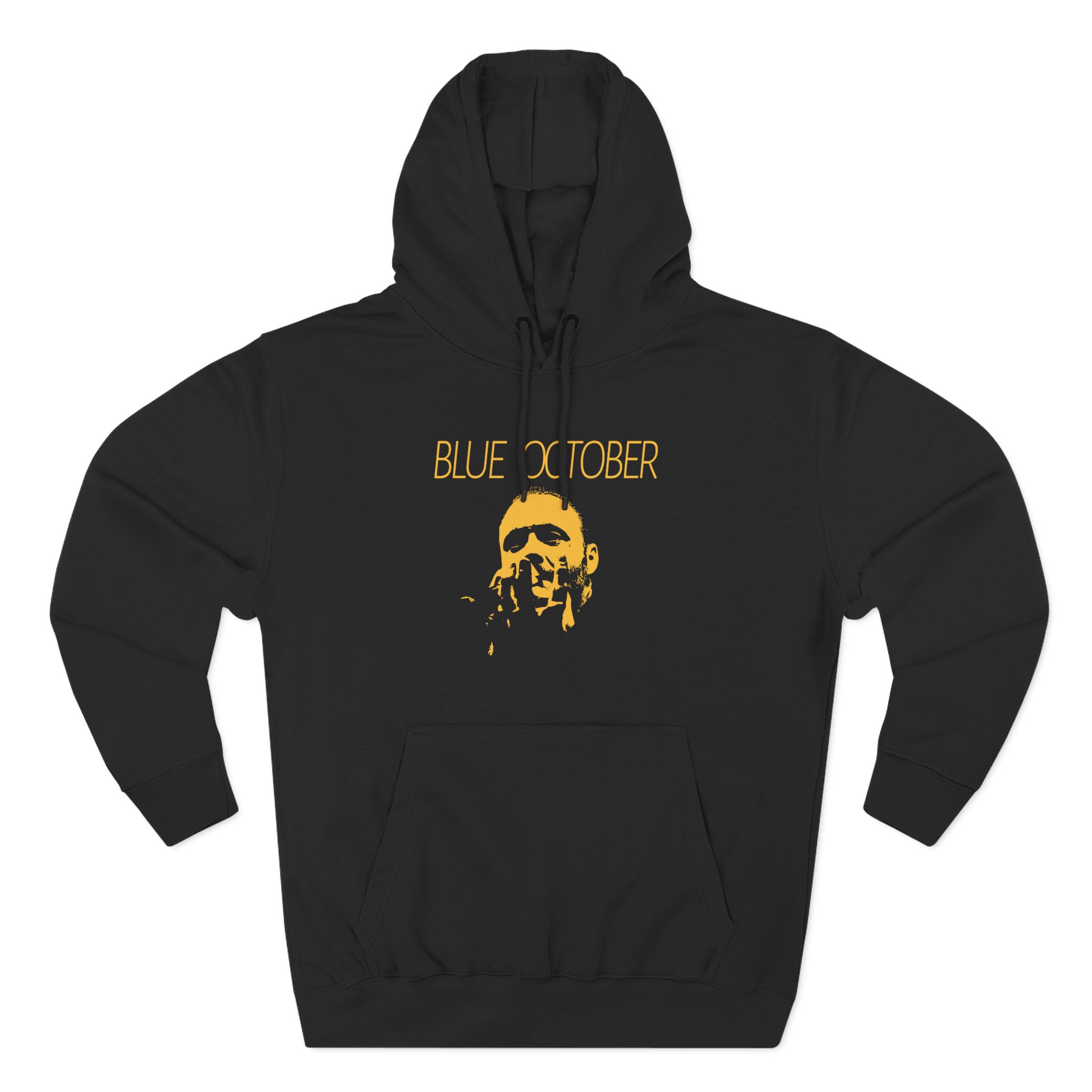 Blue October Midnight Foil Three-Panel Fleece Hoodie