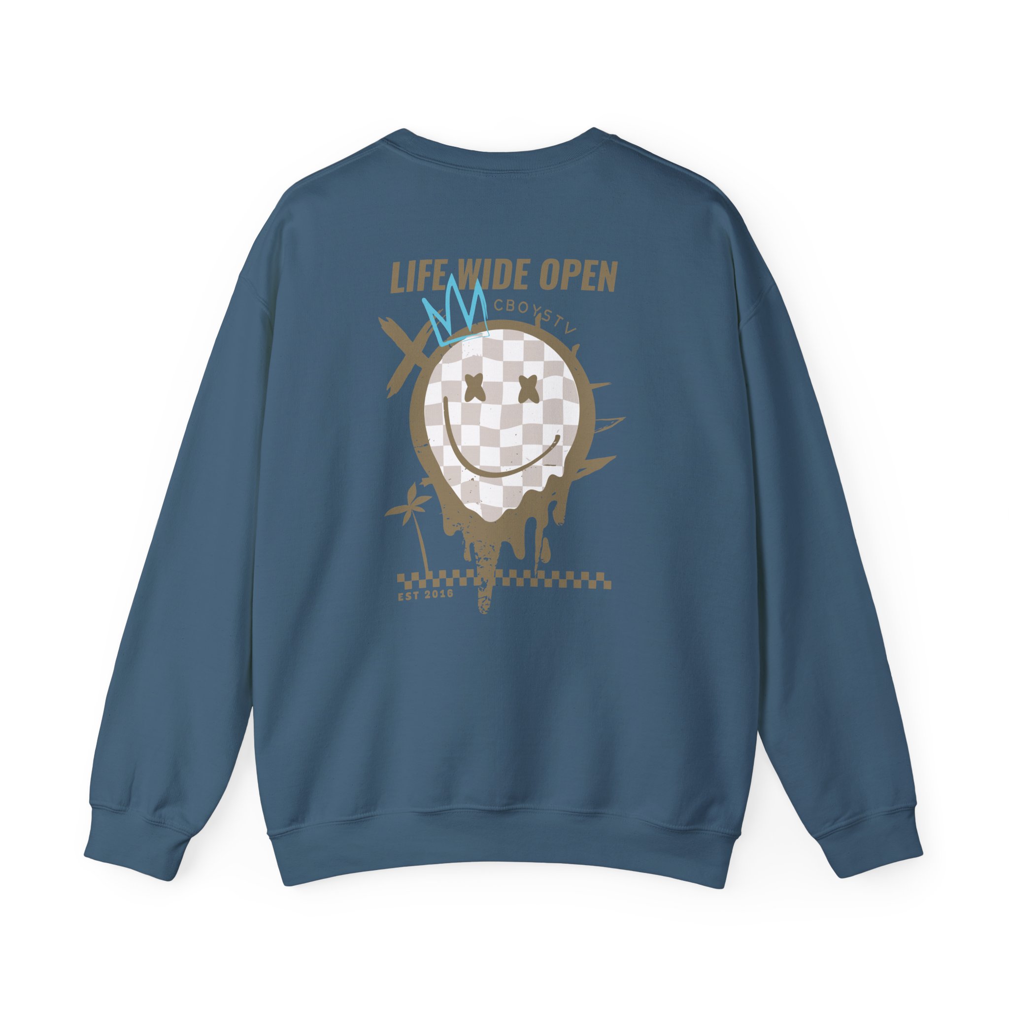 Cboystv Tan Rockstar Unisex Heavy Blend™ Crewneck Sweatshirt - Image 12