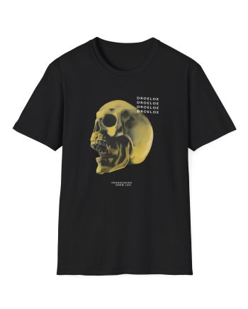 Deadbeats Gold Skull Unisex Softstyle T-Shirt