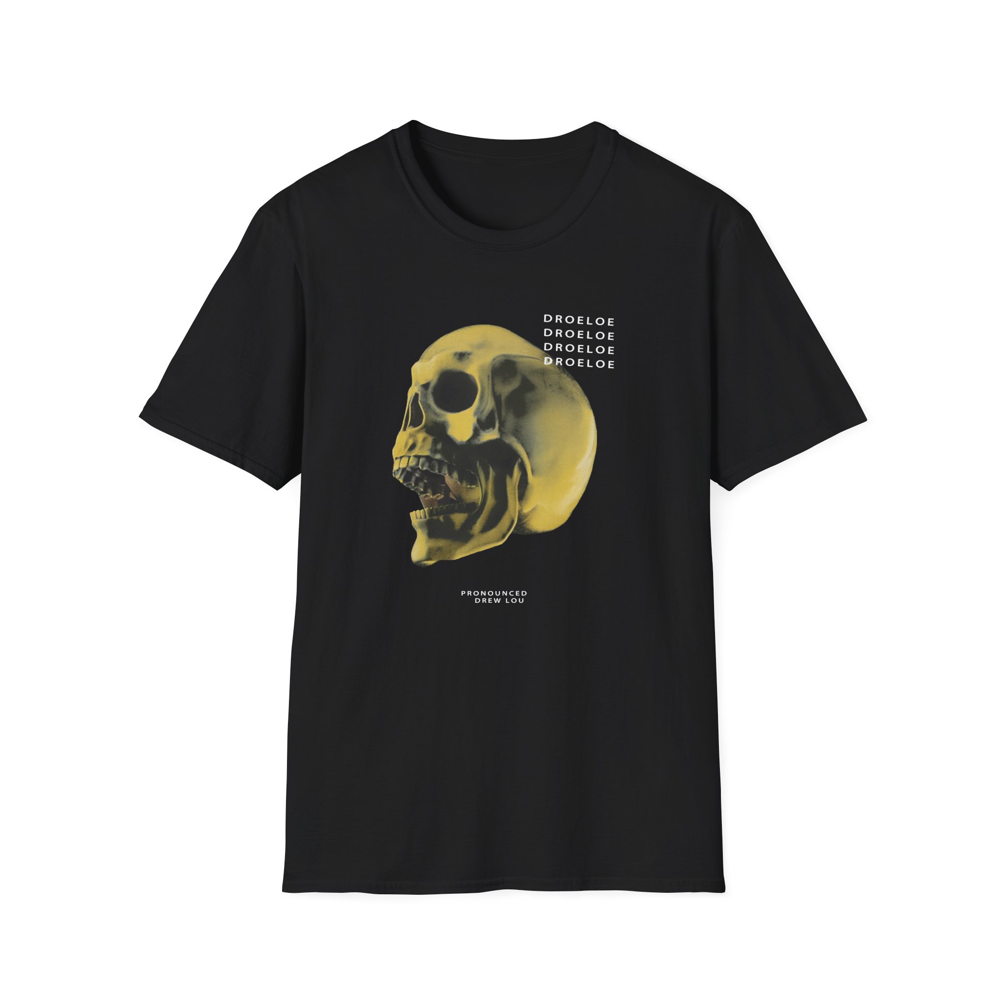 Deadbeats Gold Skull Unisex Softstyle T-Shirt